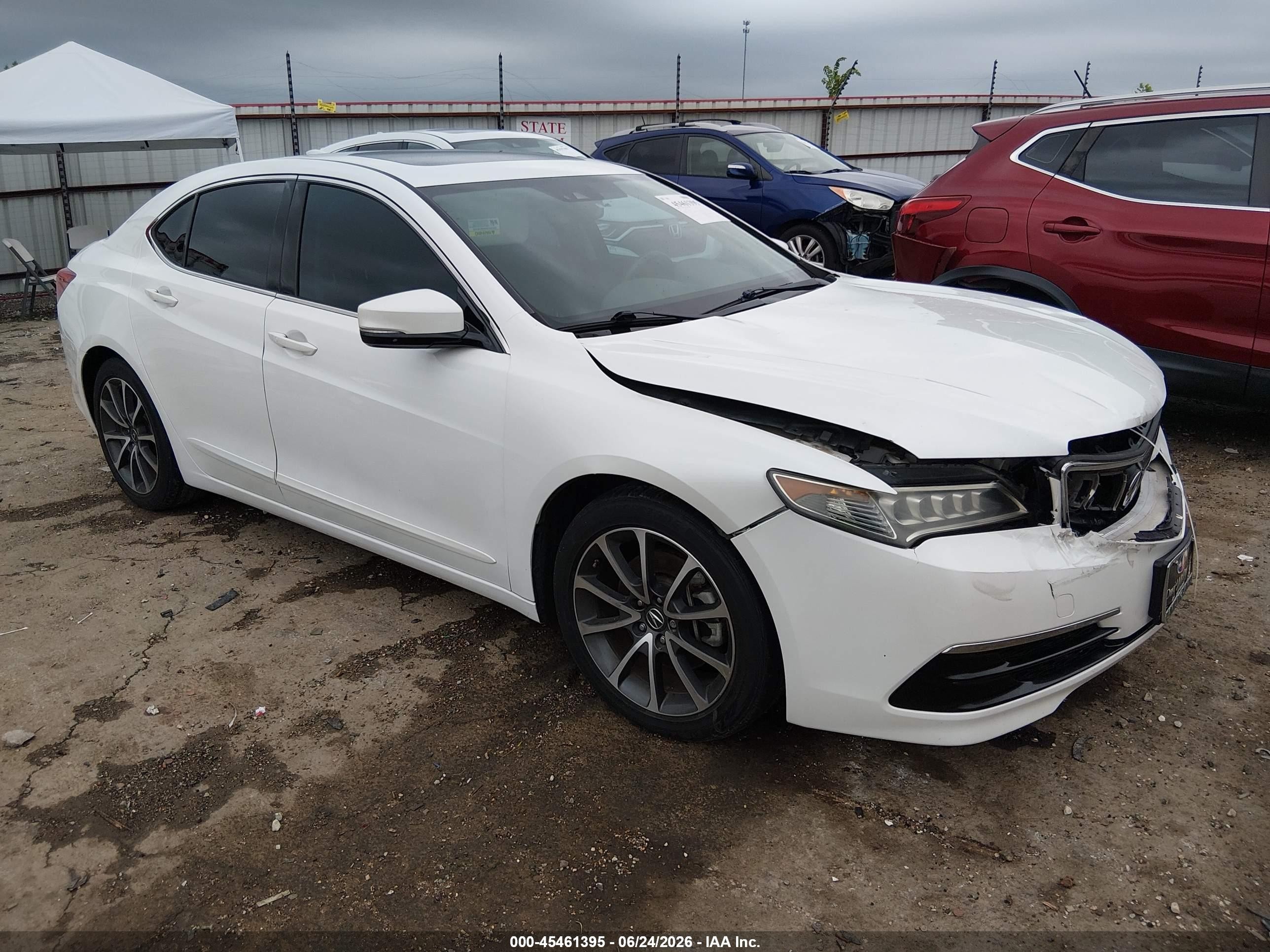 2015 Acura TLX Technology, VIN 19UUB2F55FA018735 — Front end