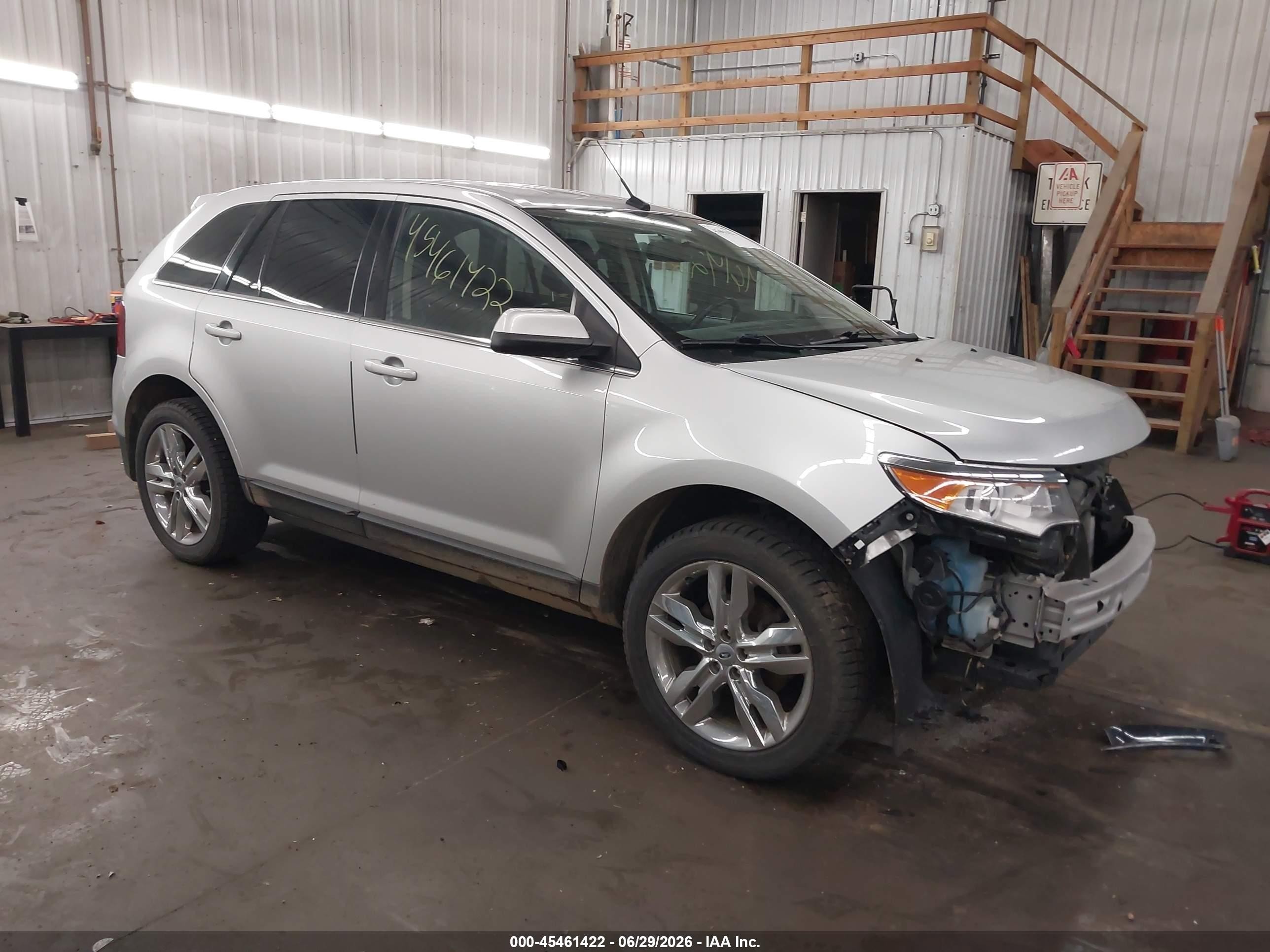 2013 Ford Edge Limited, VIN 2FMDK3KC9DBA45040 — Front end