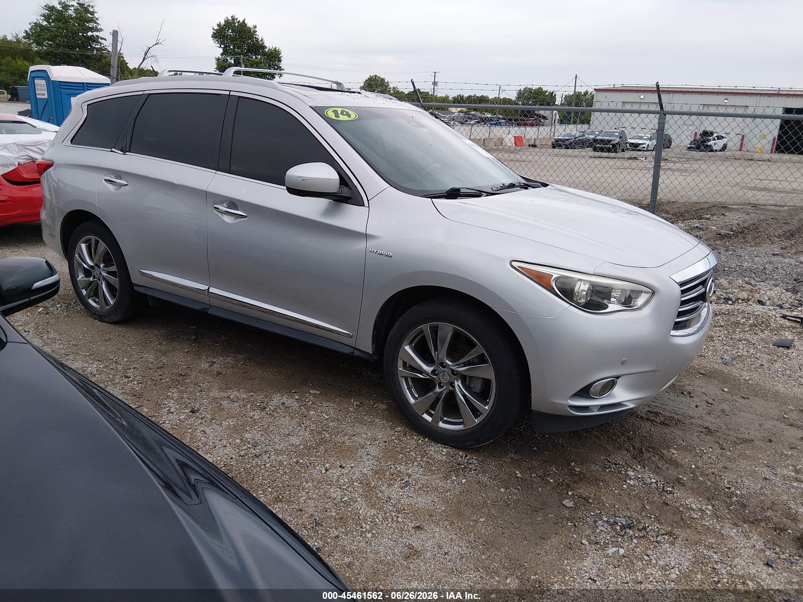 2014 Infiniti QX60 Hybrid, VIN 5N1CL0MN9EC527580 — Град