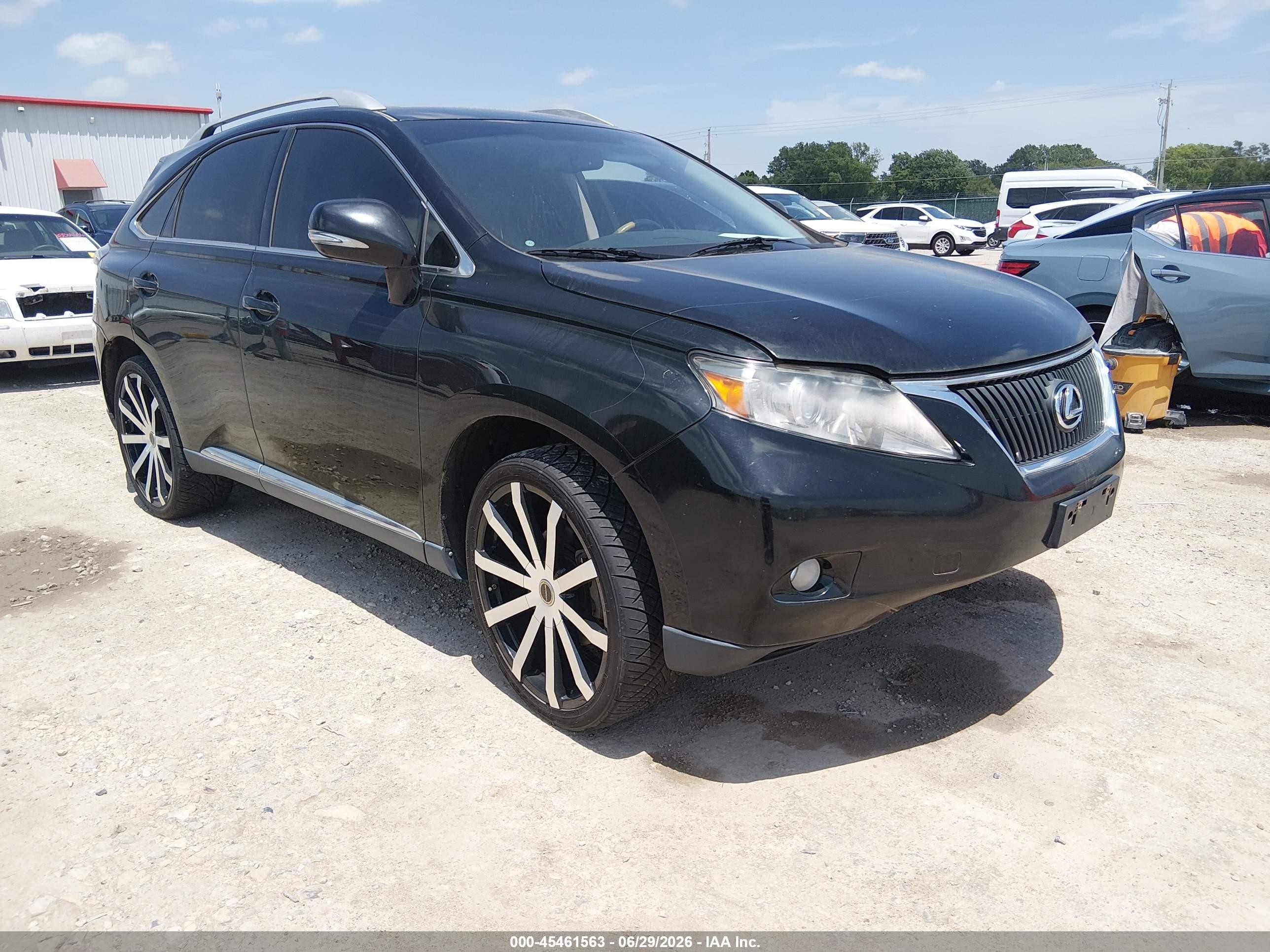2010 Lexus RX 350, VIN 2T2BK1BA4AC057545 — Град