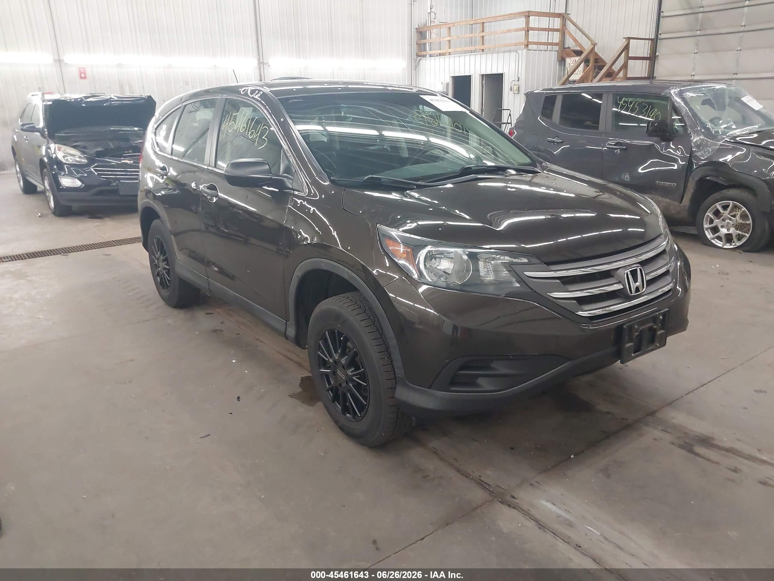 2013 Honda CR-V LX, VIN 5J6RM4H3XDL054275 — Hail