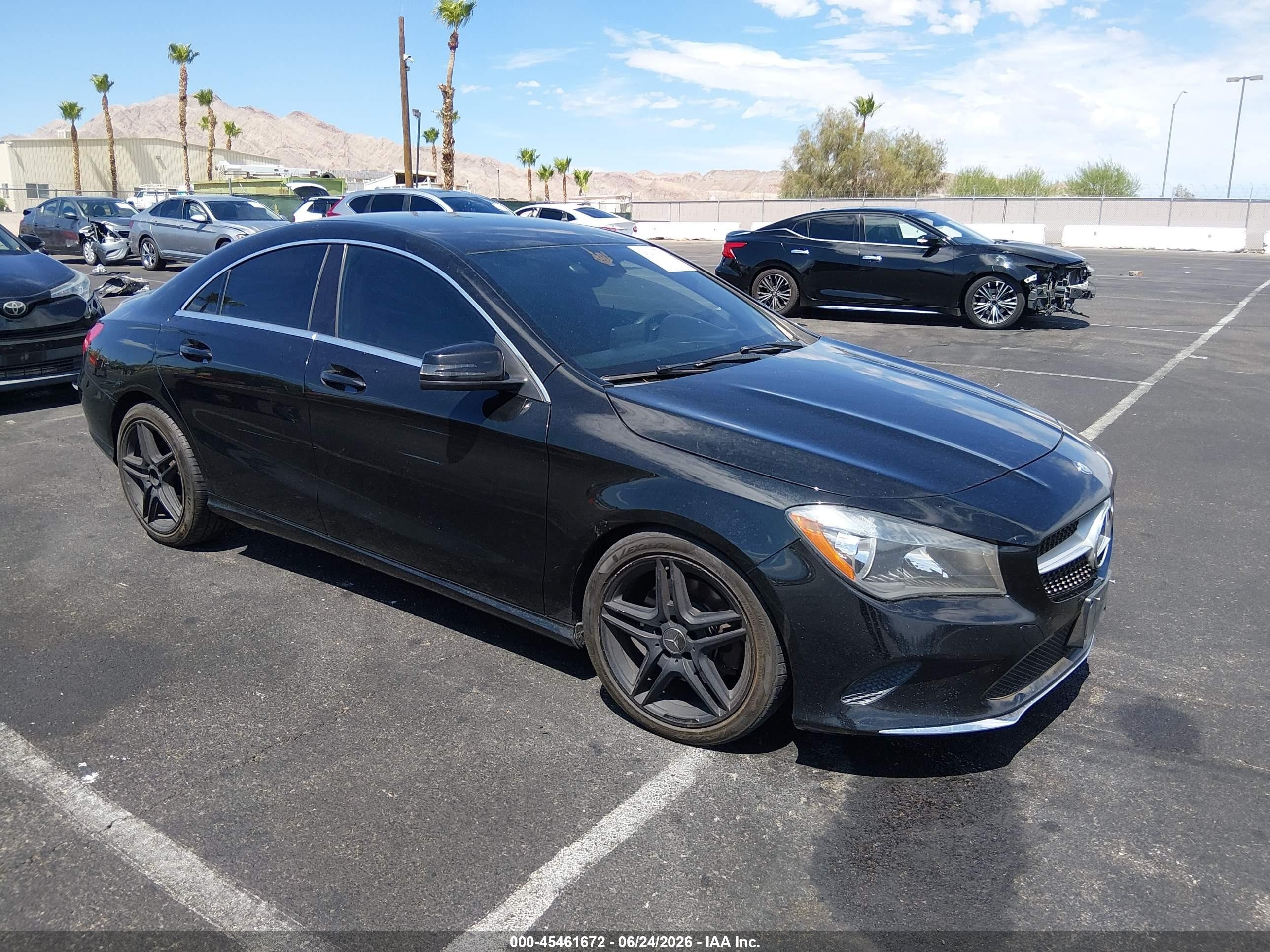 2017 Mercedes-Benz CLA 250, VIN WDDSJ4EB2HN424789 — Side