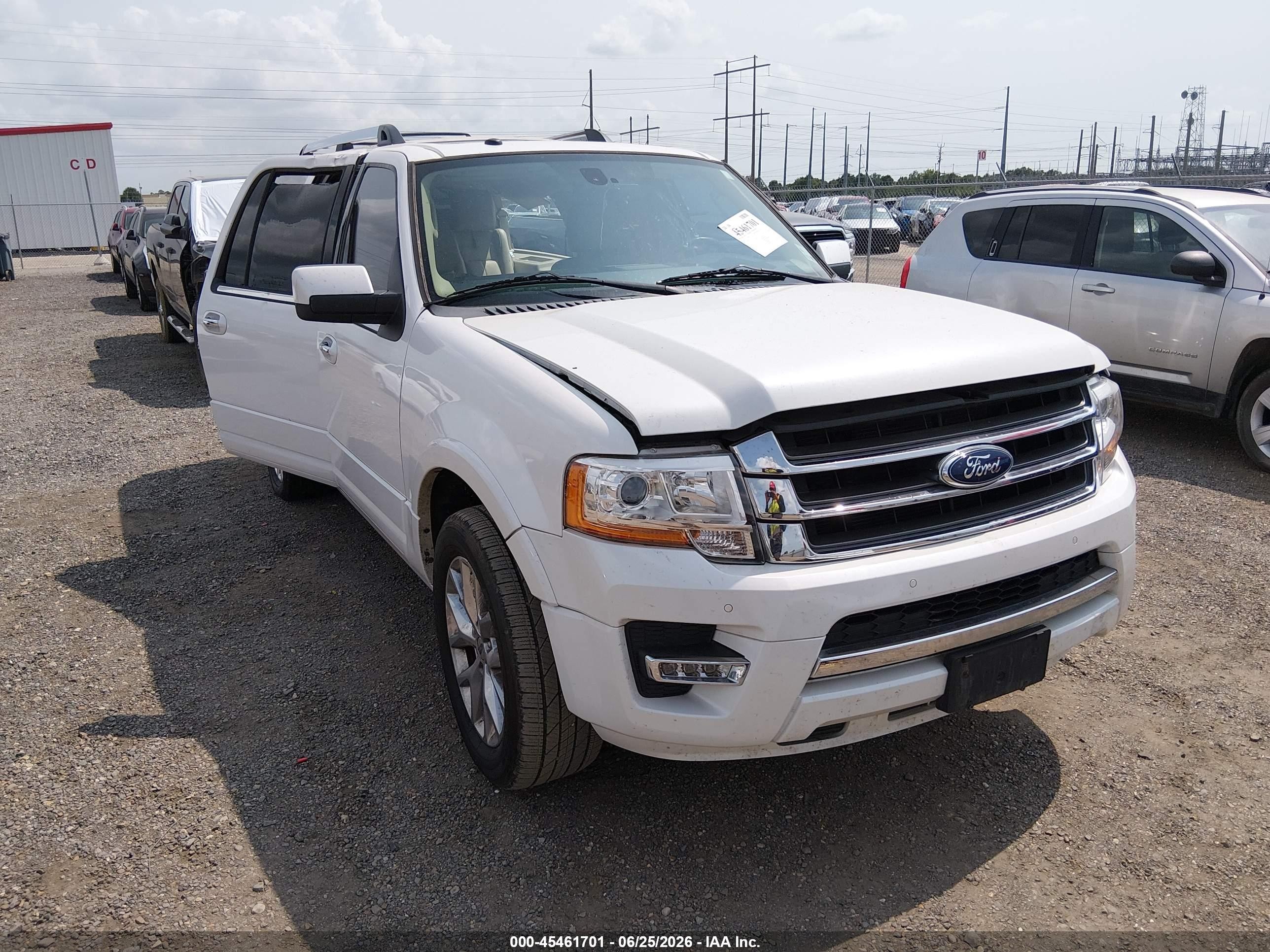 2016 Ford Expedition Max Limited, VIN 1FMJK1KT1GEF12614 — Roof