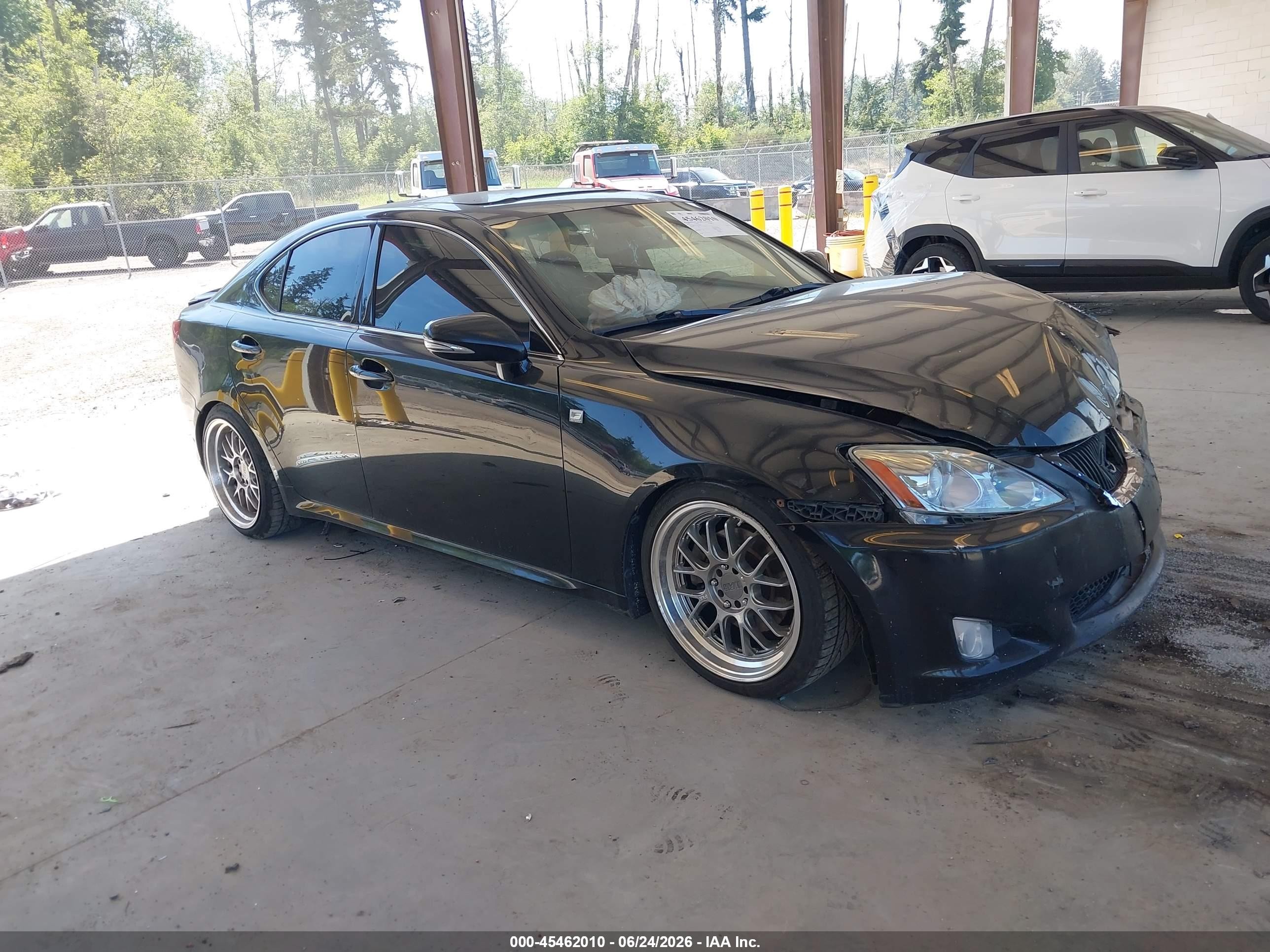 2010 Lexus IS 250, VIN JTHBF5C27A5128076 — Front end