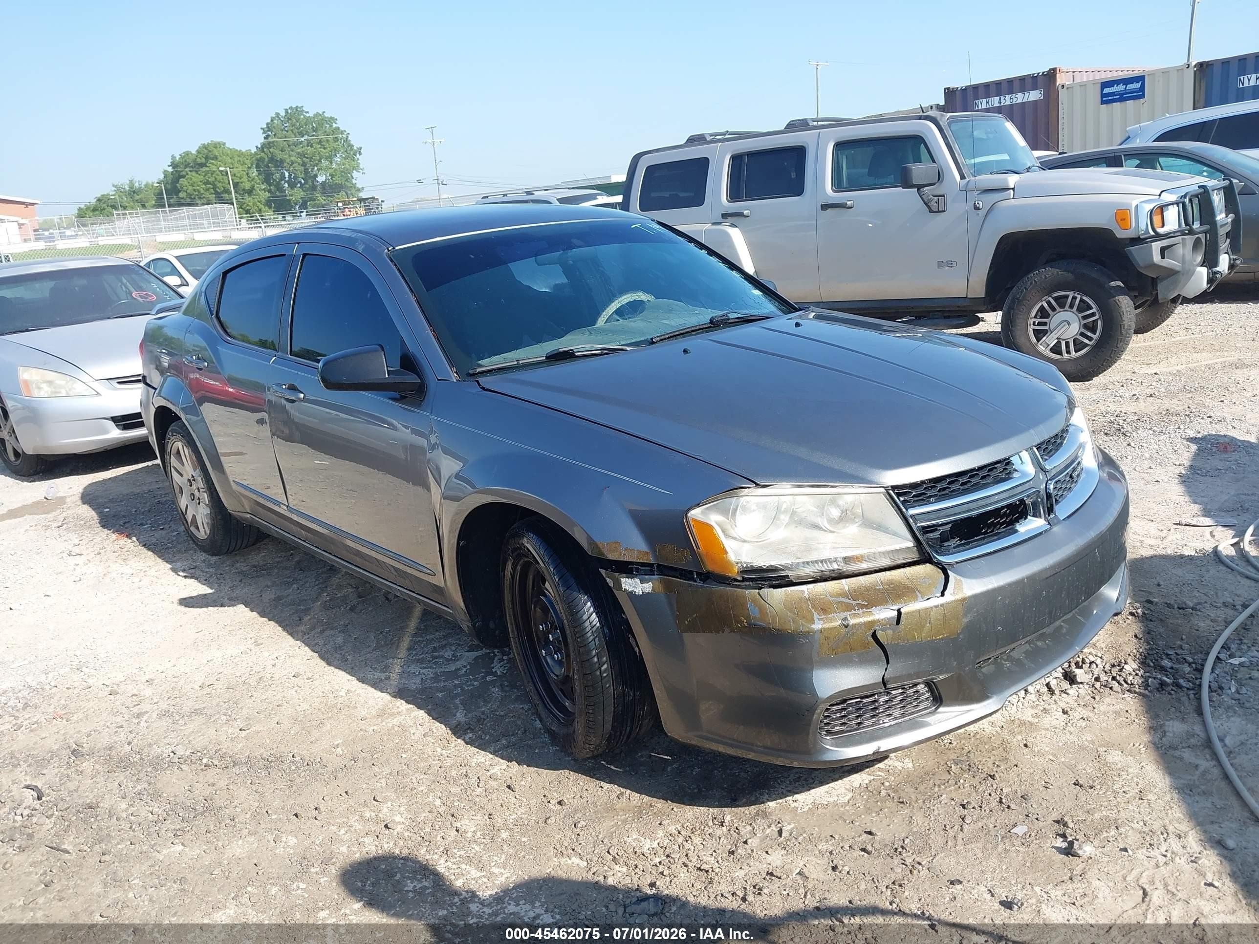2011 Dodge Avenger Express, VIN 1B3BD4FB5BN572637 — Обычный износ