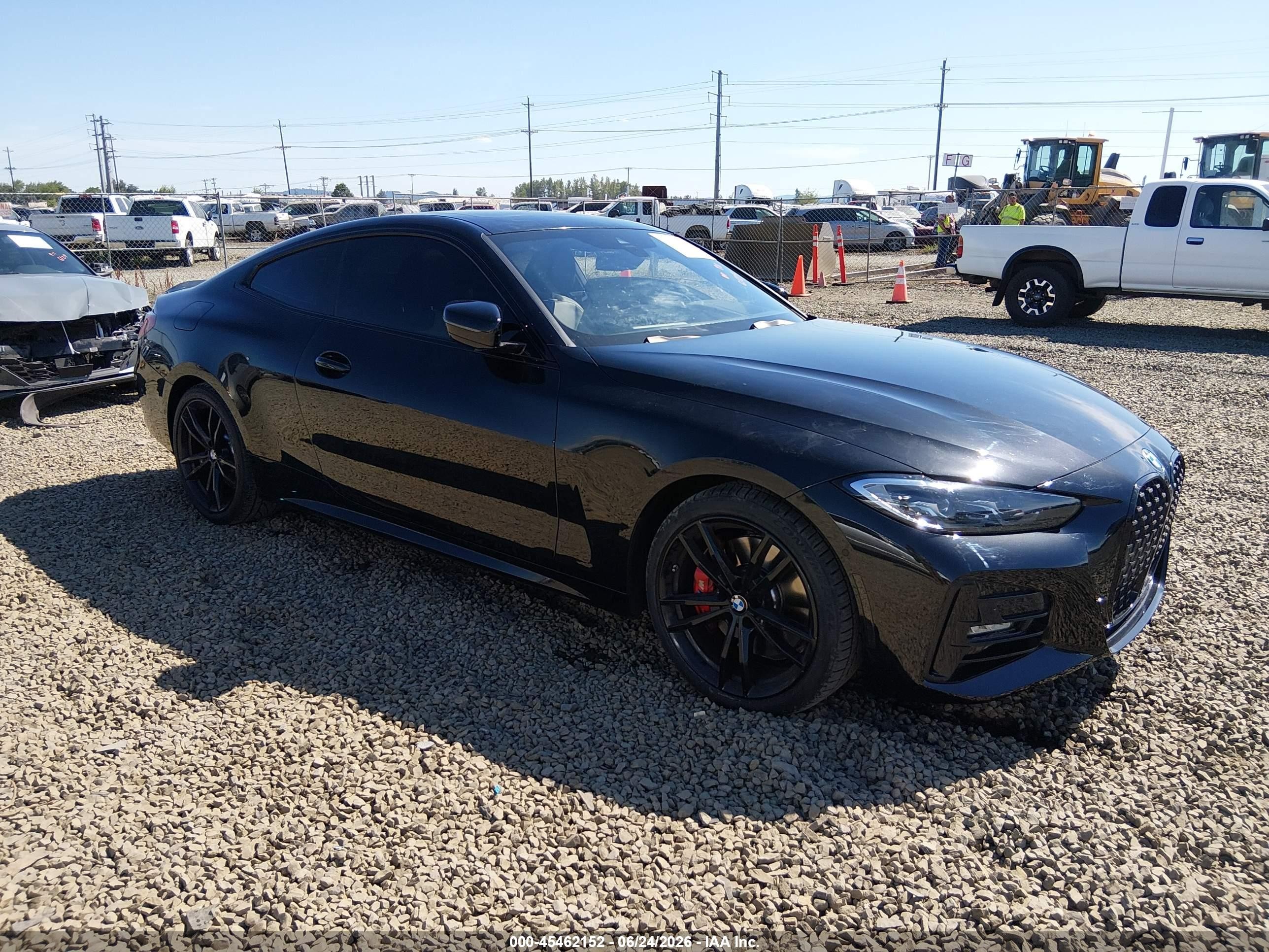 2021 BMW 4 Series 430i, VIN WBA53AP01MCF74765 — Undercarriage