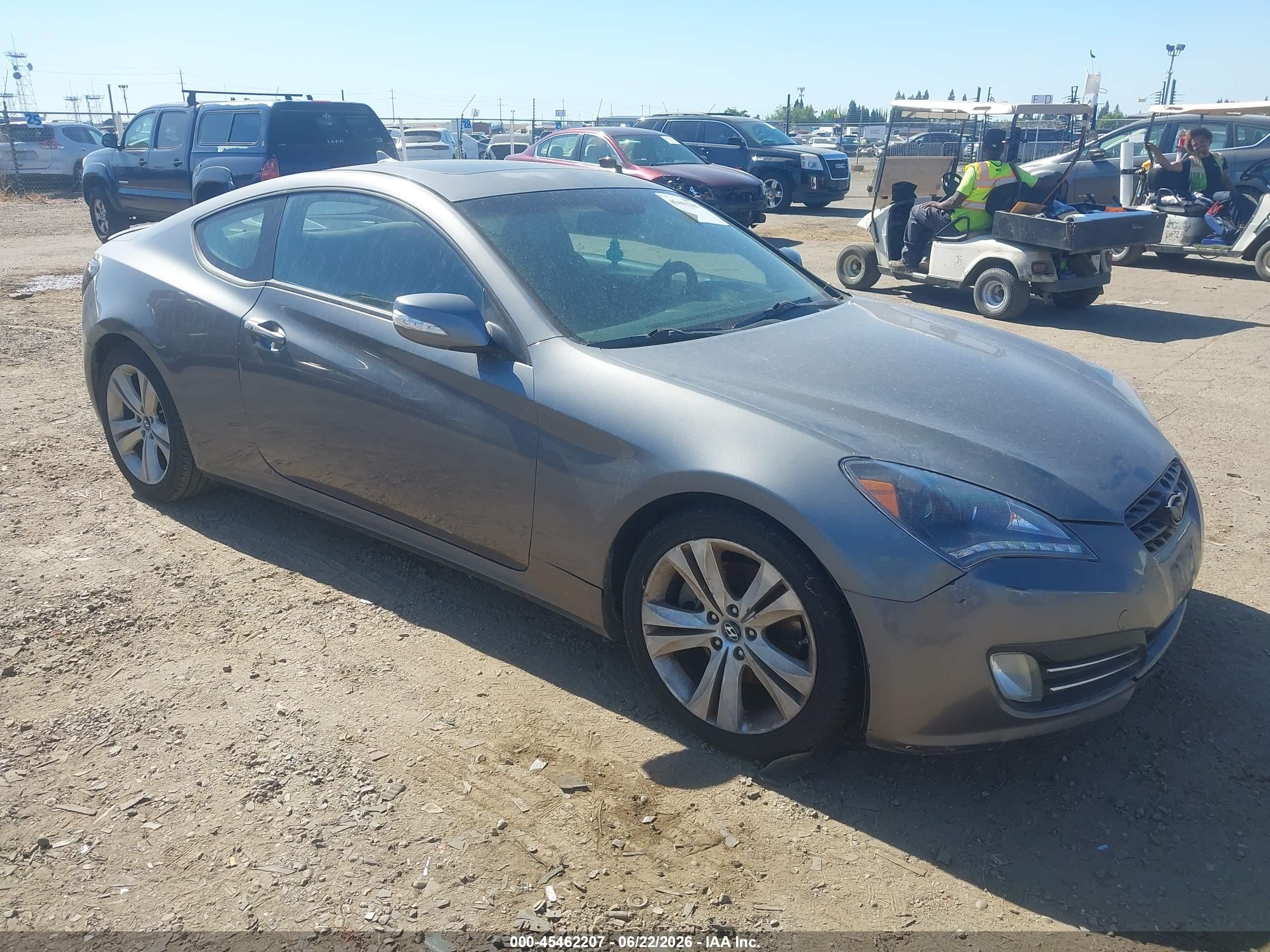 2011 Hyundai Genesis Coupe Track, VIN KMHHU6KH2BU046014 — Normal wear