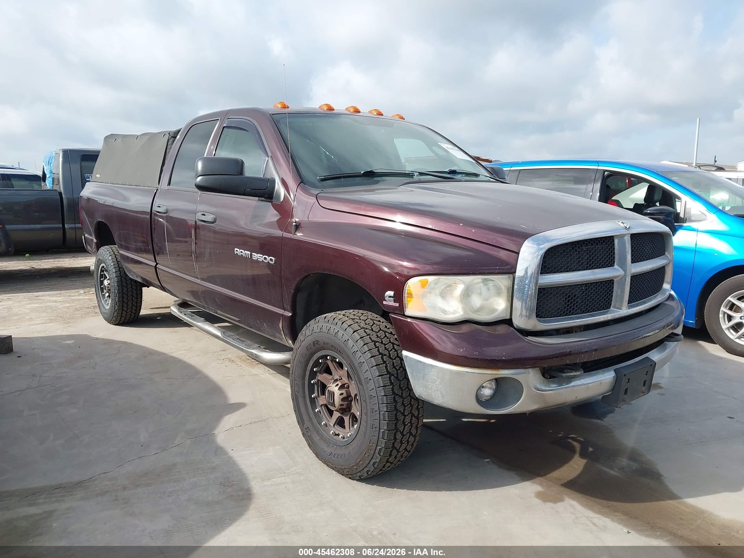 2005 Dodge 3500 SLT, VIN 3D7LS38C55G757394 — Normal wear