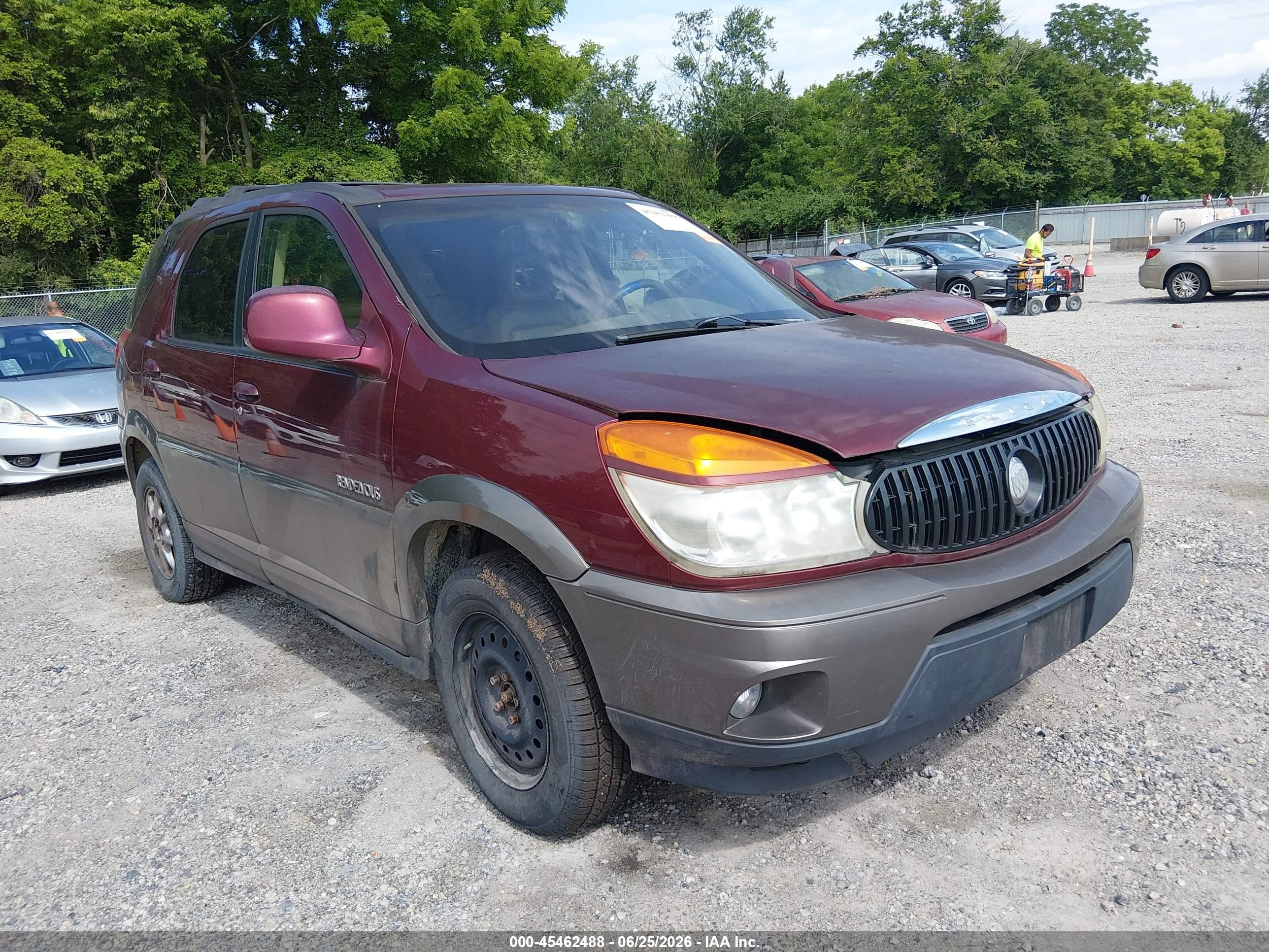 2002 Buick Rendezvous CXL, VIN 3G5DB03E22S561256 — Normal wear