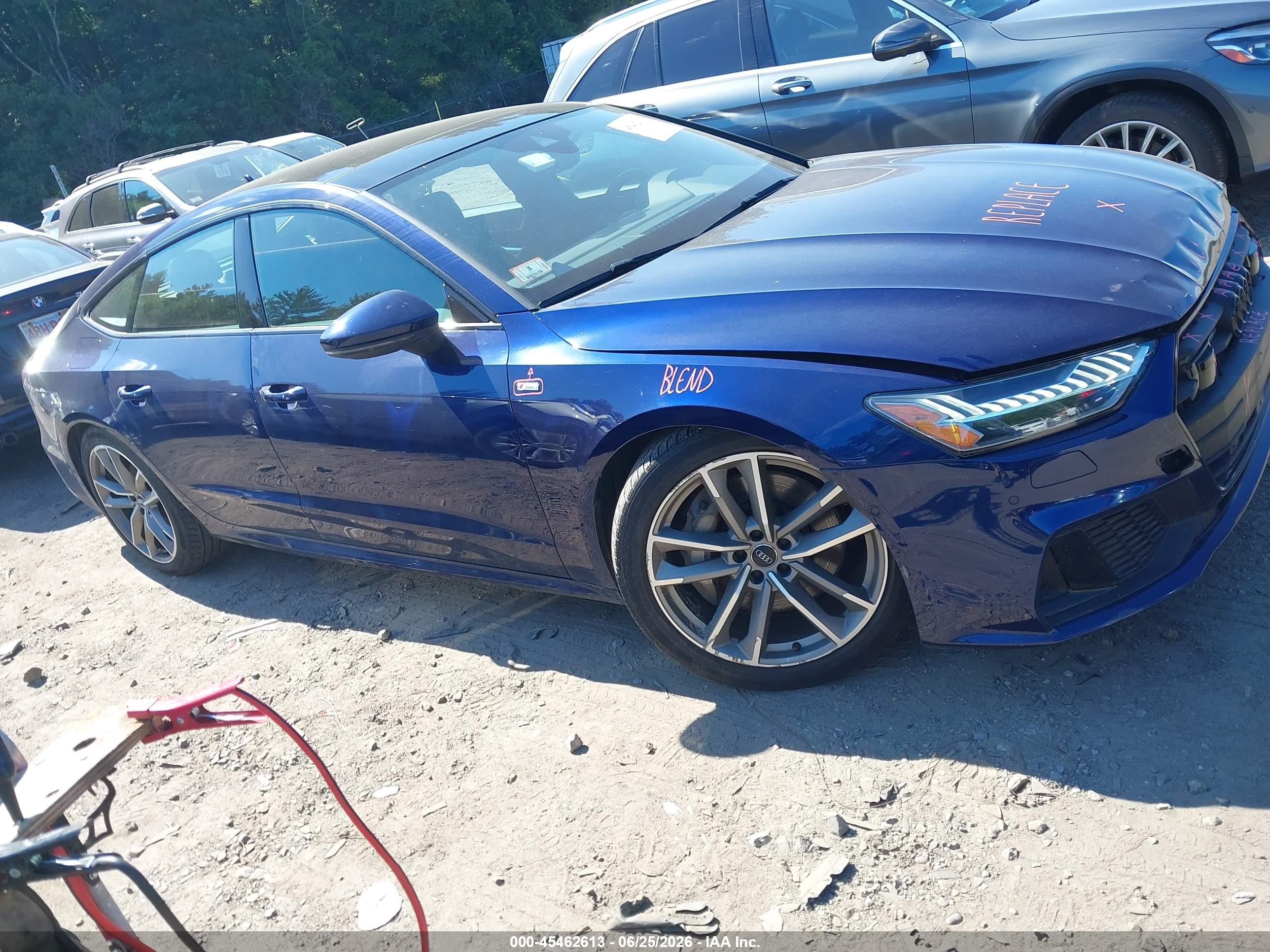 2021 Audi A7 Premium Plus, VIN WAUU2AF26MN014100 — Front end