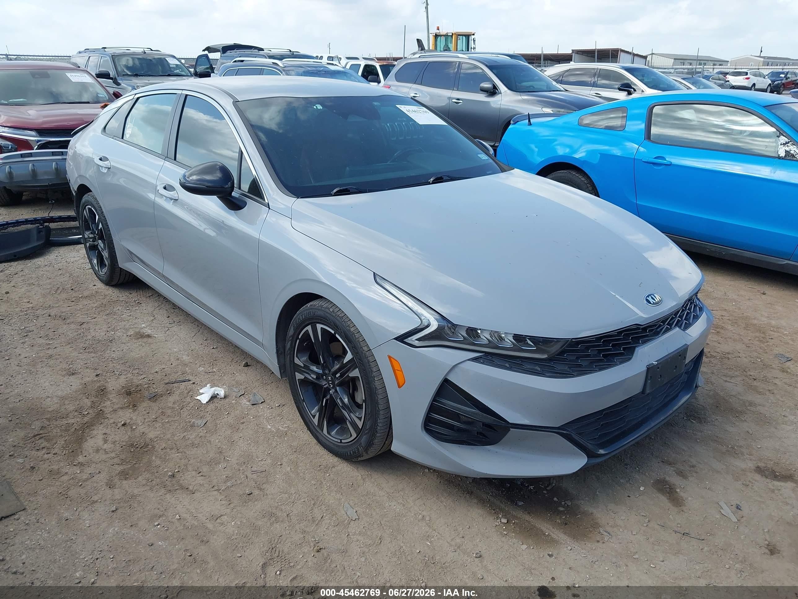 2021 Kia K5 GT-Line, VIN 5XXG64J24MG075857 — Rear end