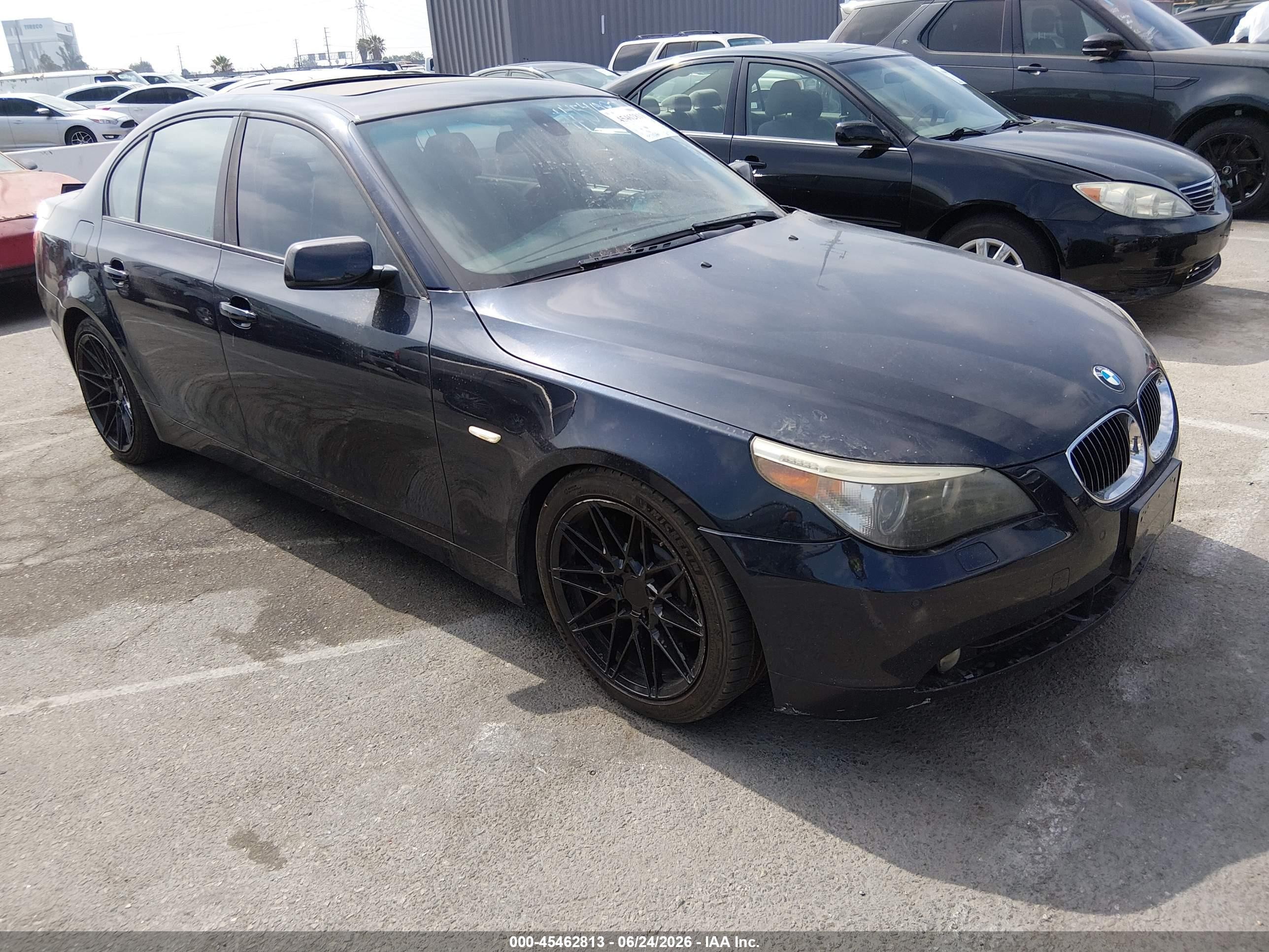 2006 BMW 5 Series 550i, VIN WBANB53526CP01289 — Обычный износ