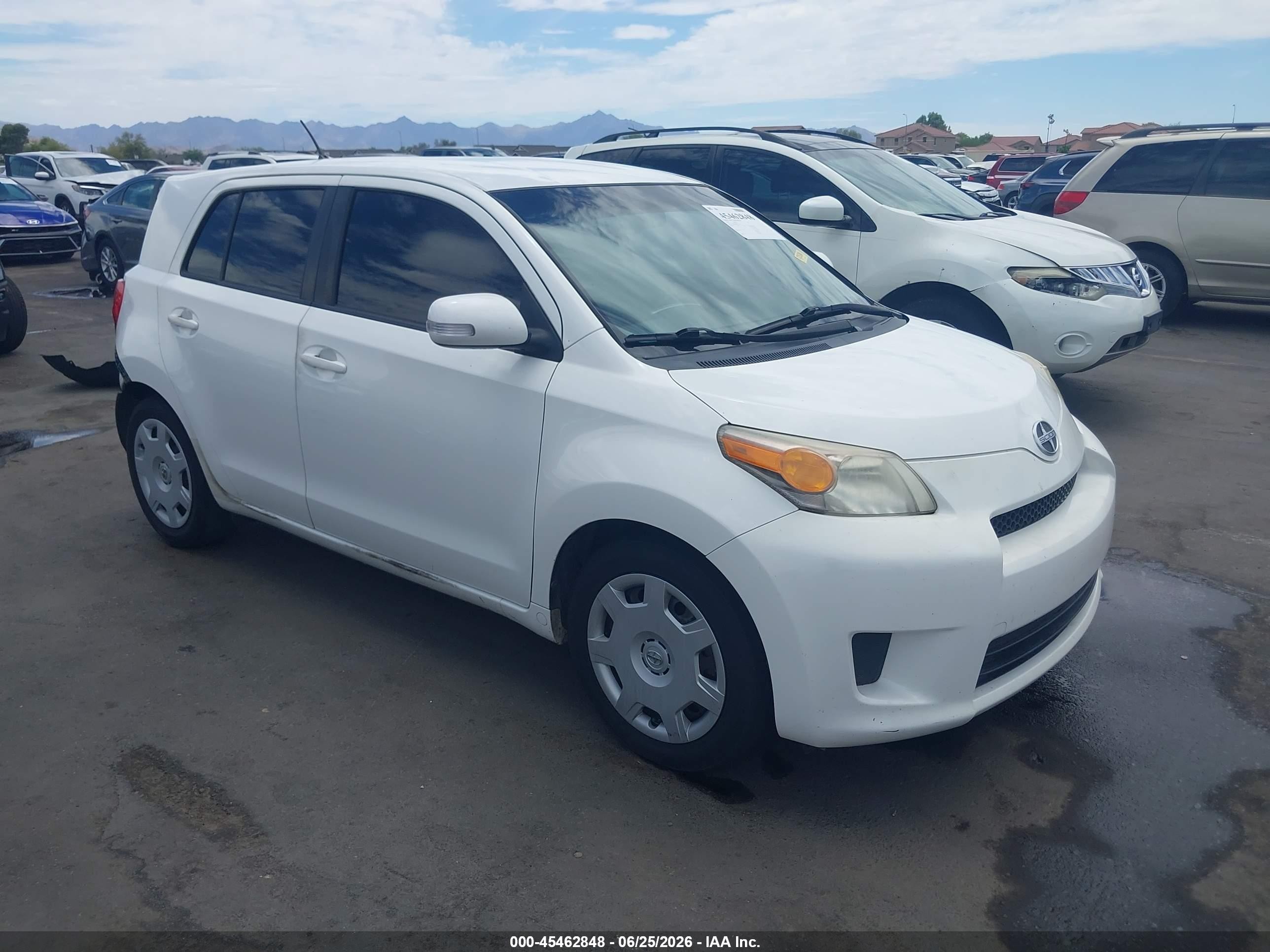 2013 Scion xD, VIN JTKKUPB48D1037652 — Rear end