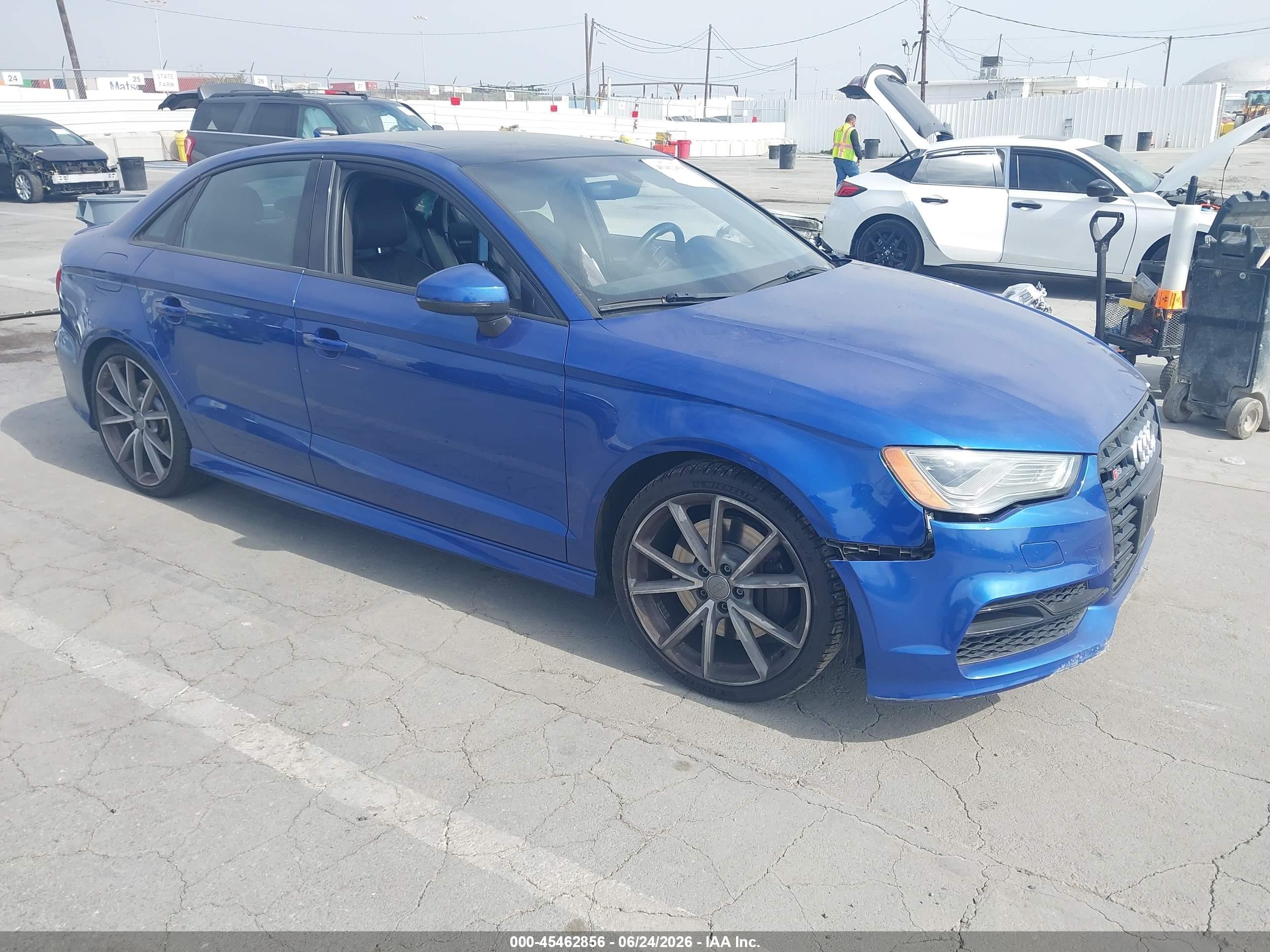 2016 Audi S3 Premium Plus, VIN WAUB1GFF3G1069051 — Front end