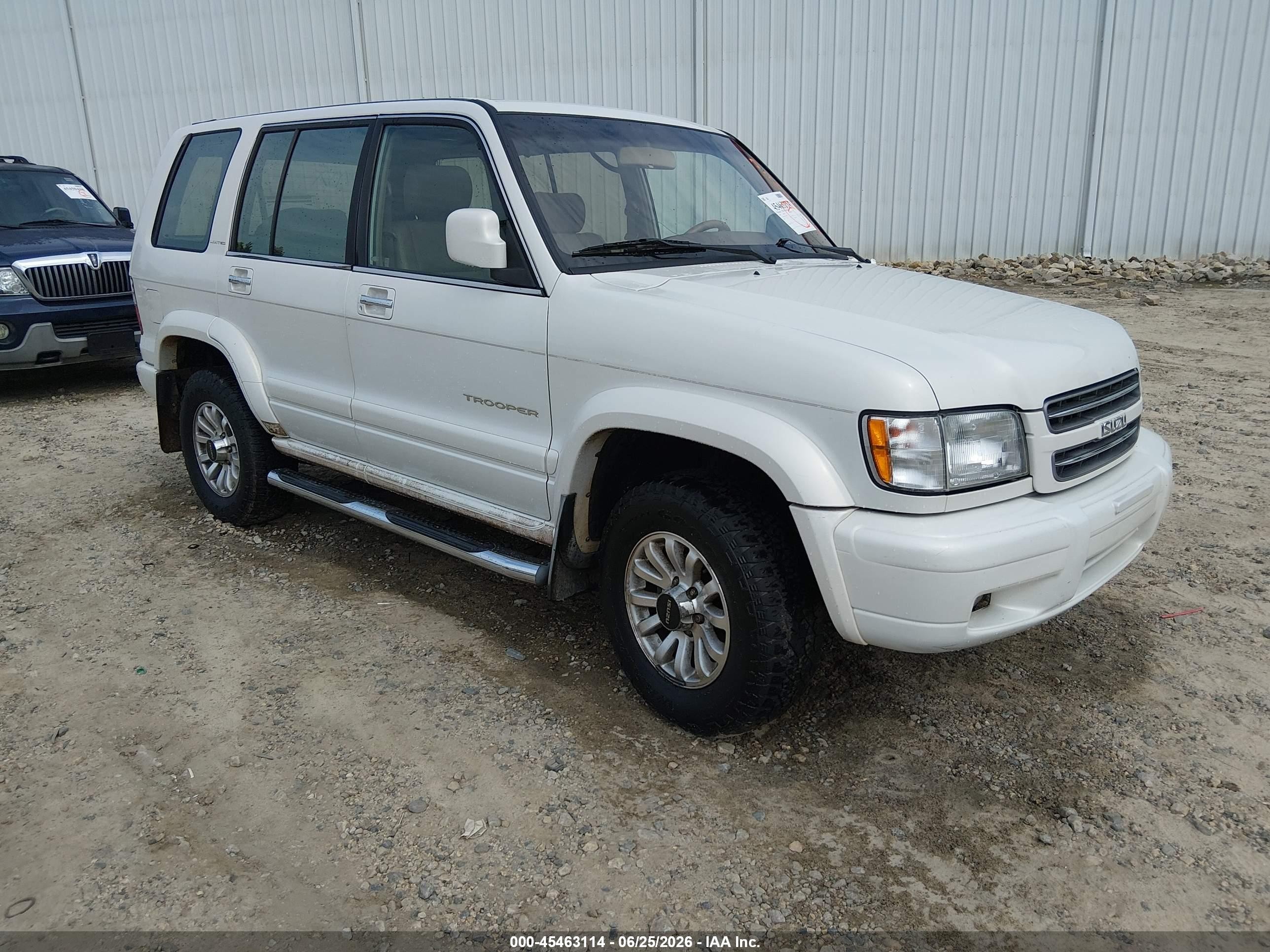 2002 Isuzu Trooper S, VIN JACDS58X327J05408 — Обычный износ