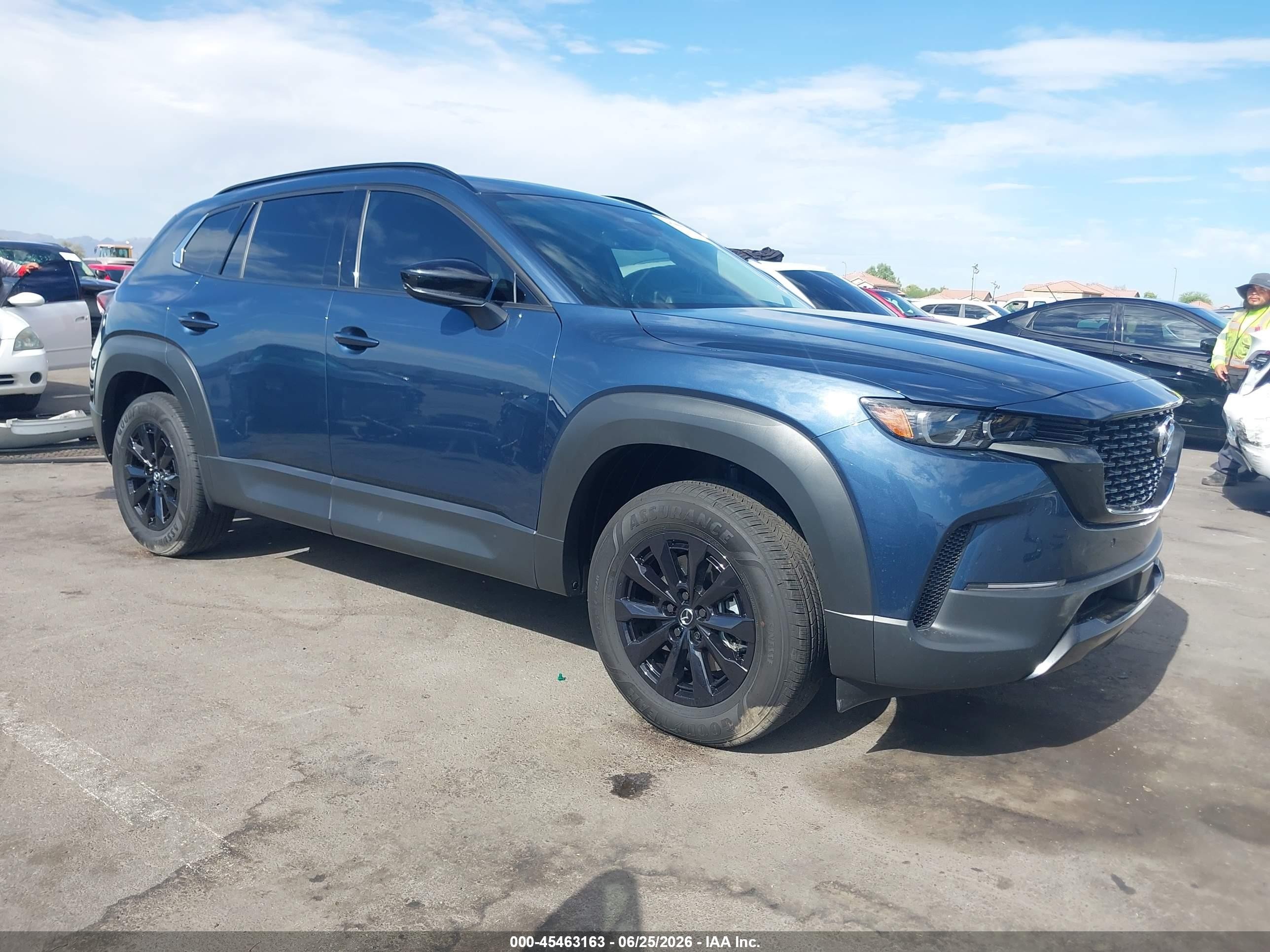 2026 Mazda CX-50 Hybrid Premium, VIN 7MMVAADW4TN150689 — Rear end