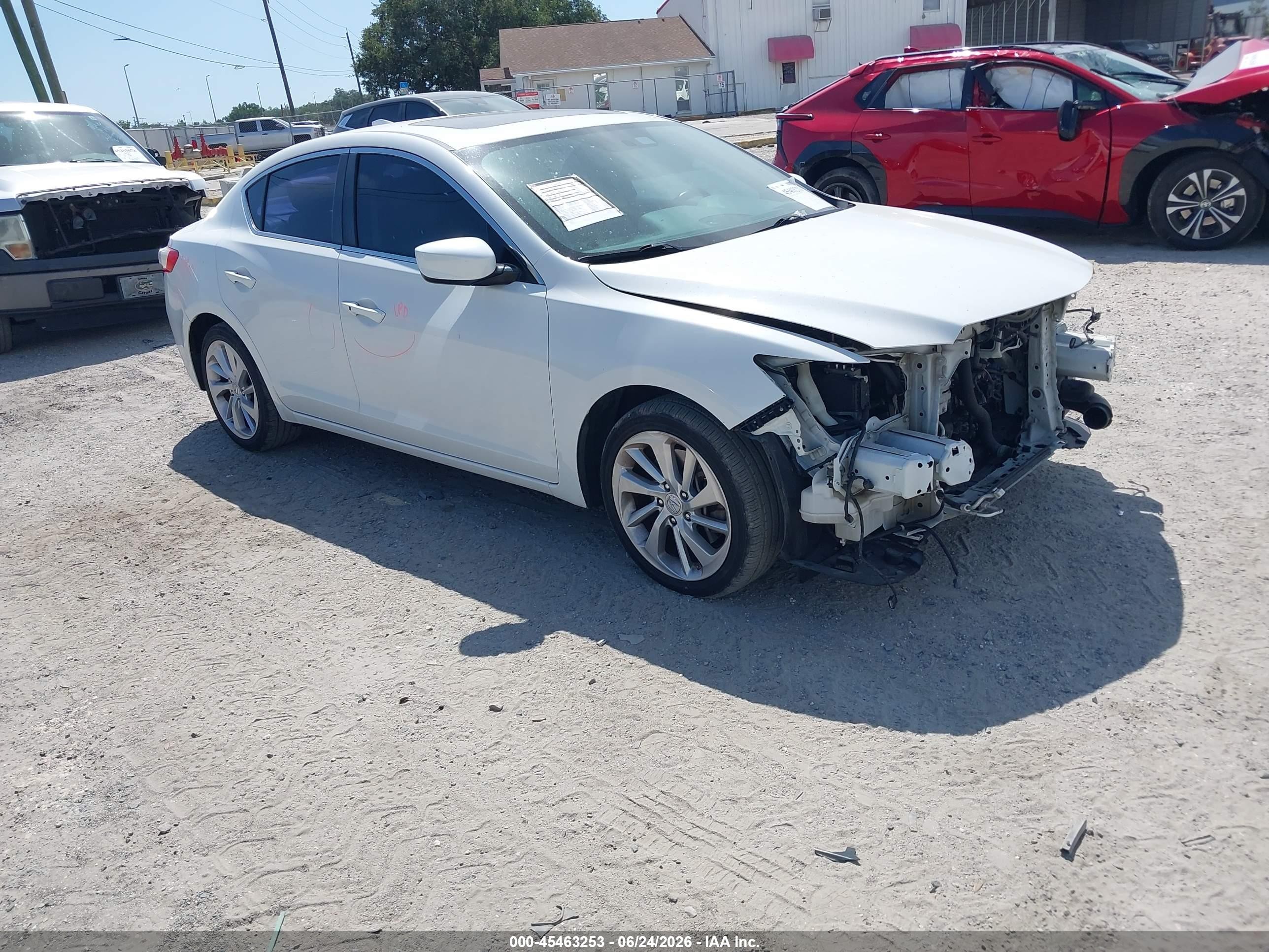 2017 Acura ILX, VIN 19UDE2F3XHA016598 — Front end