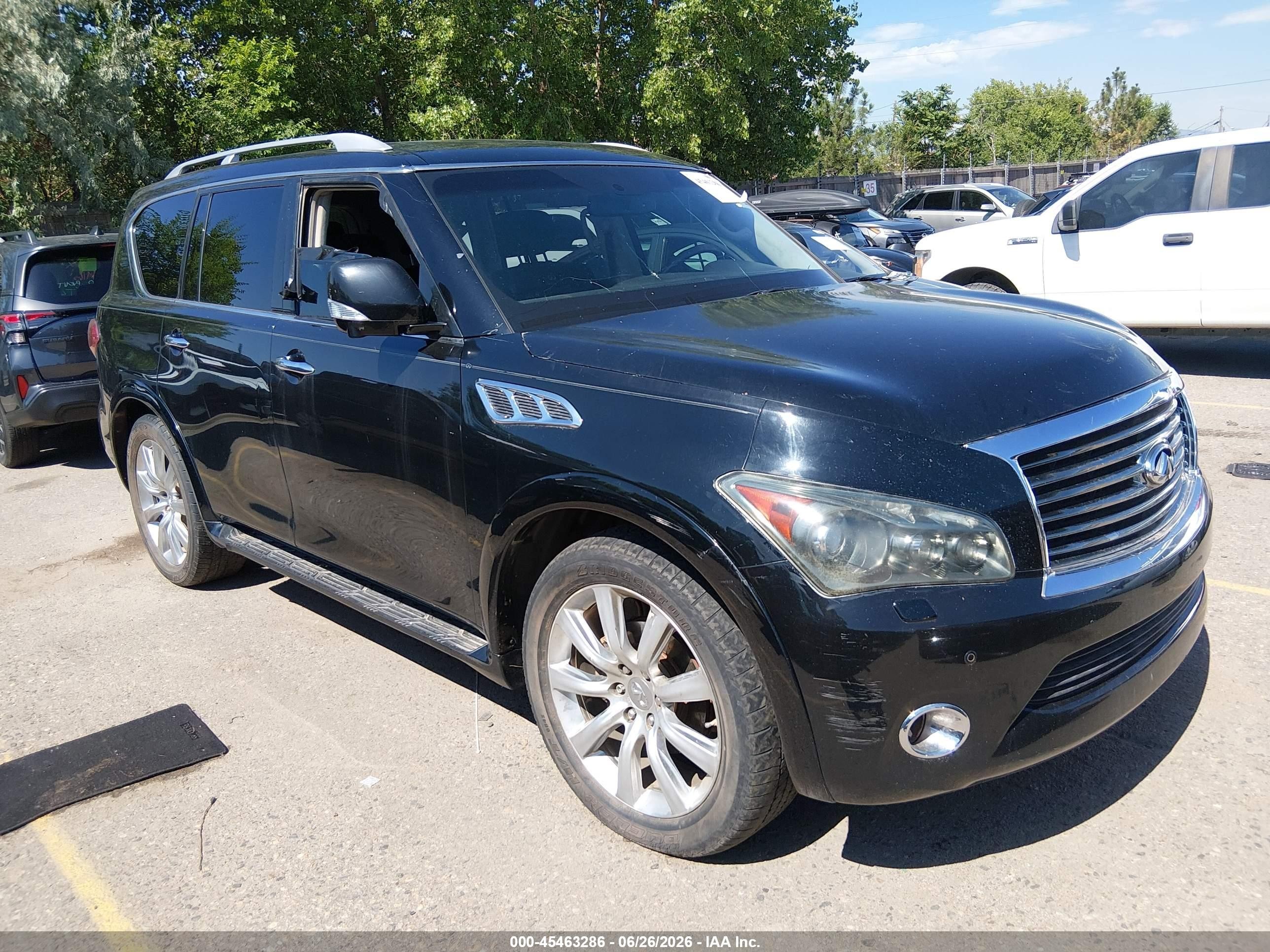2011 Infiniti QX56 7-passenger, VIN JN8AZ2NE8B9004388 — Normal wear