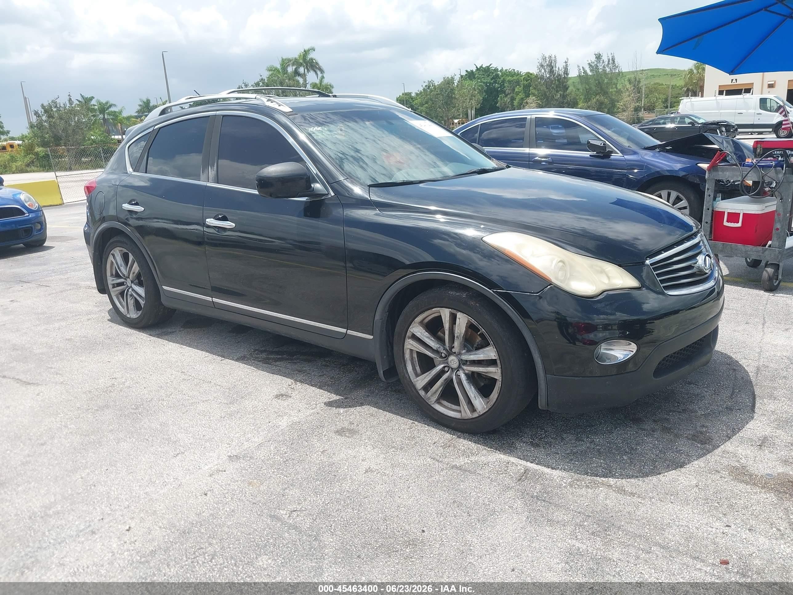 2012 Infiniti EX Journey, VIN JN1AJ0HR3CM451038 — Normal wear