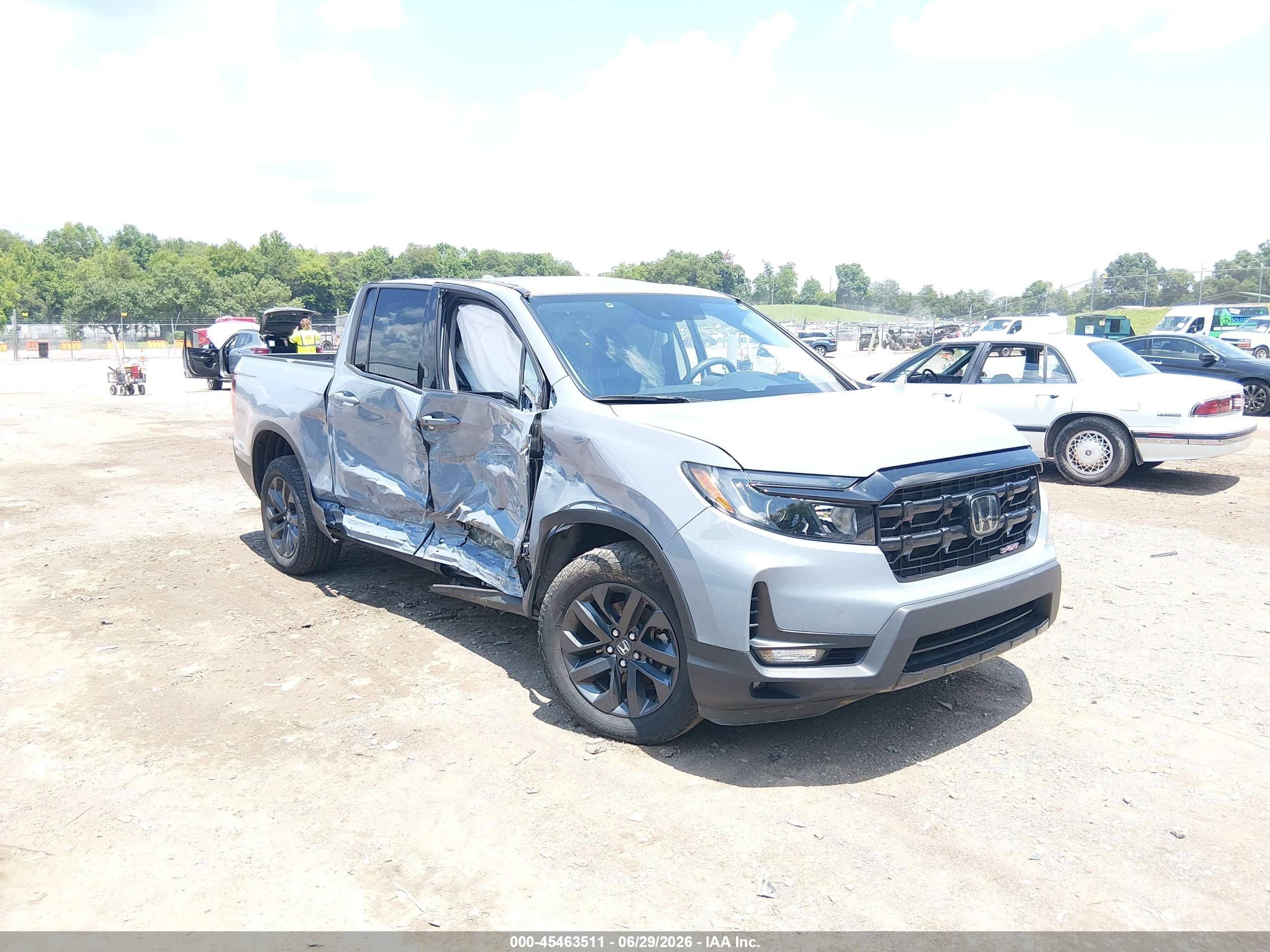 2024 Honda Ridgeline Sport, VIN 5FPYK3F16RB024937 — Side