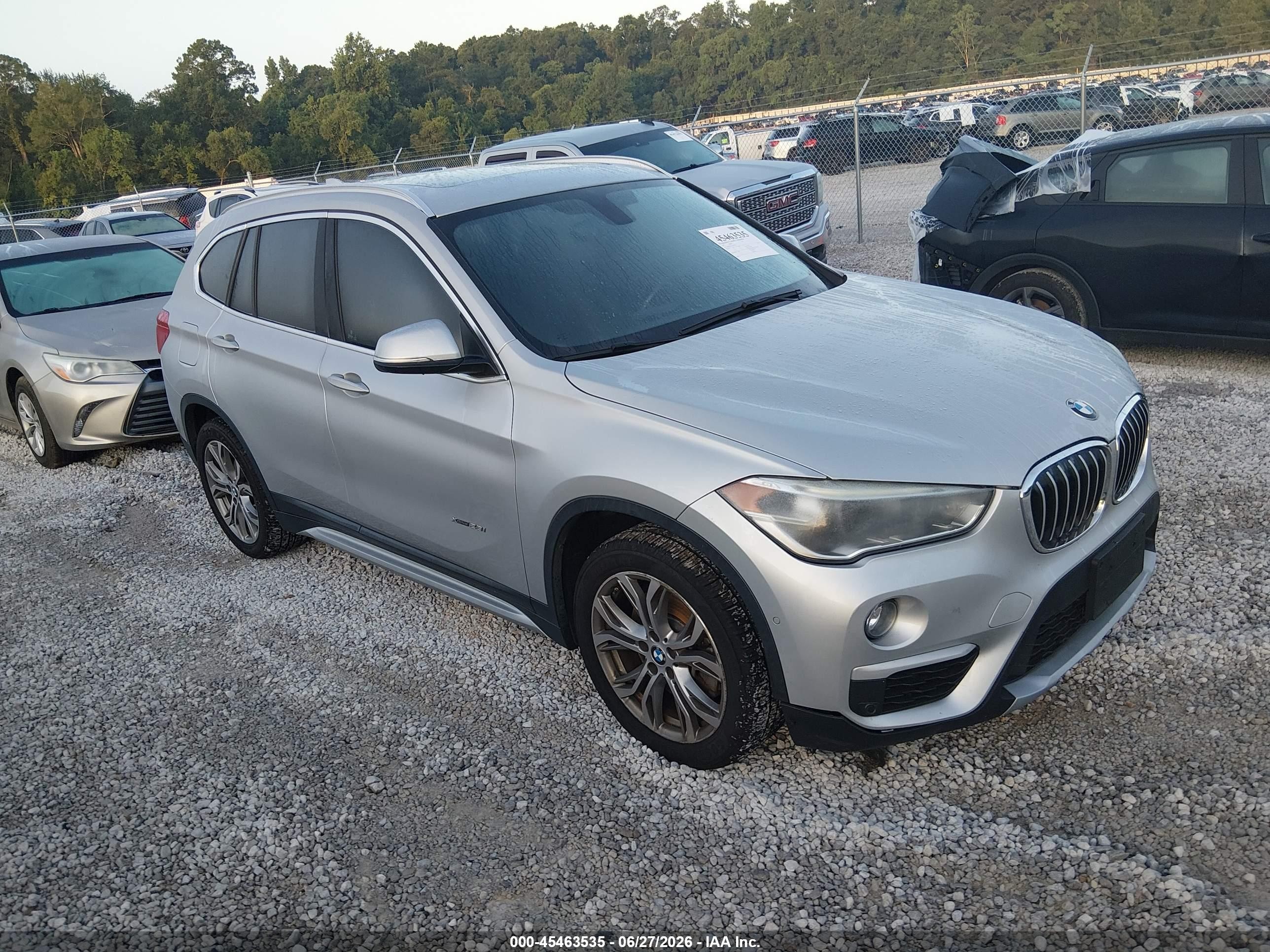 2017 BMW X1 xDrive28i, VIN WBXHT3Z31H4A54328 — Water / flood