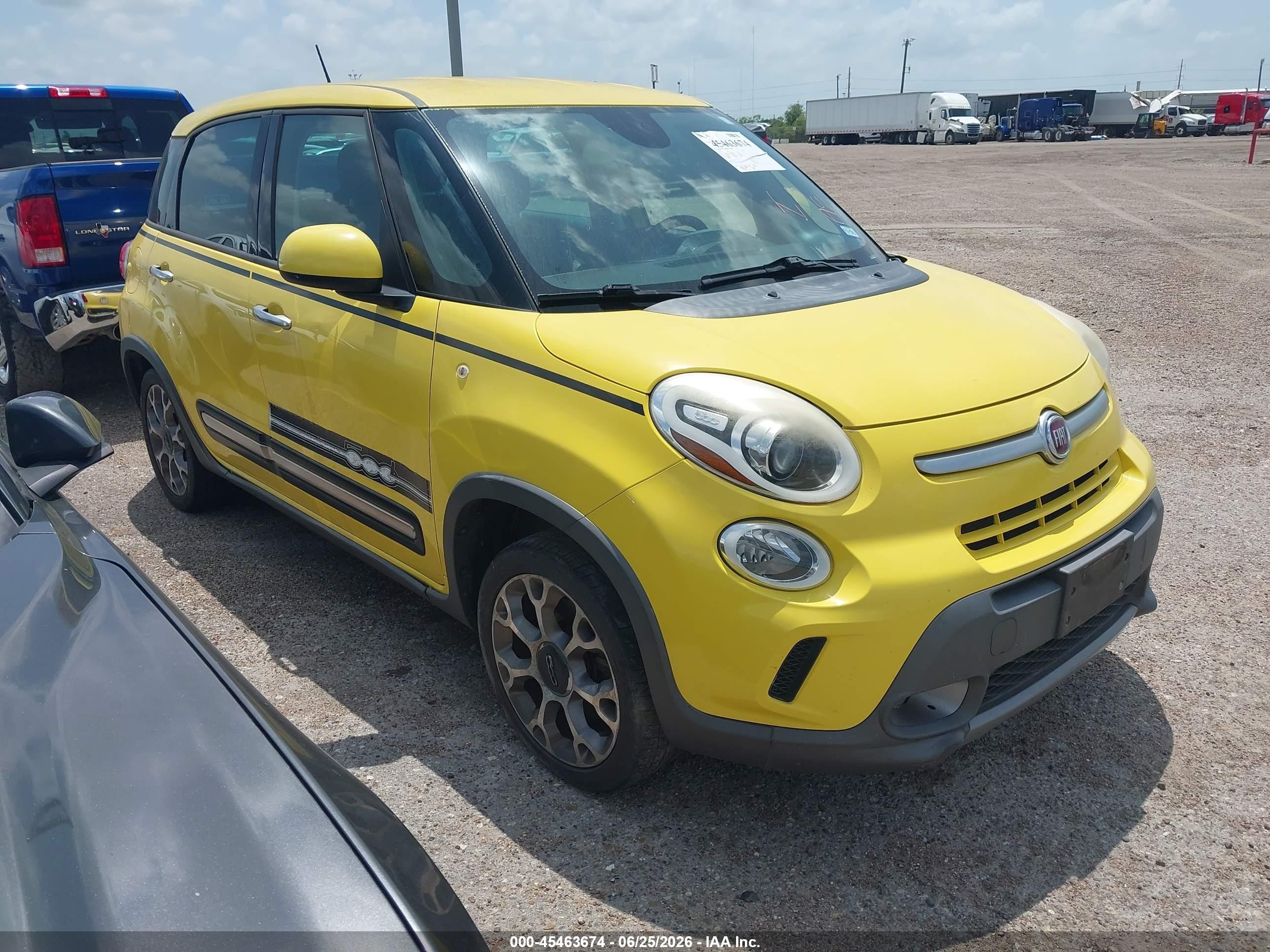 2014 FIAT 500L Trekking, VIN ZFBCFADH6EZ018851 — Mechanical
