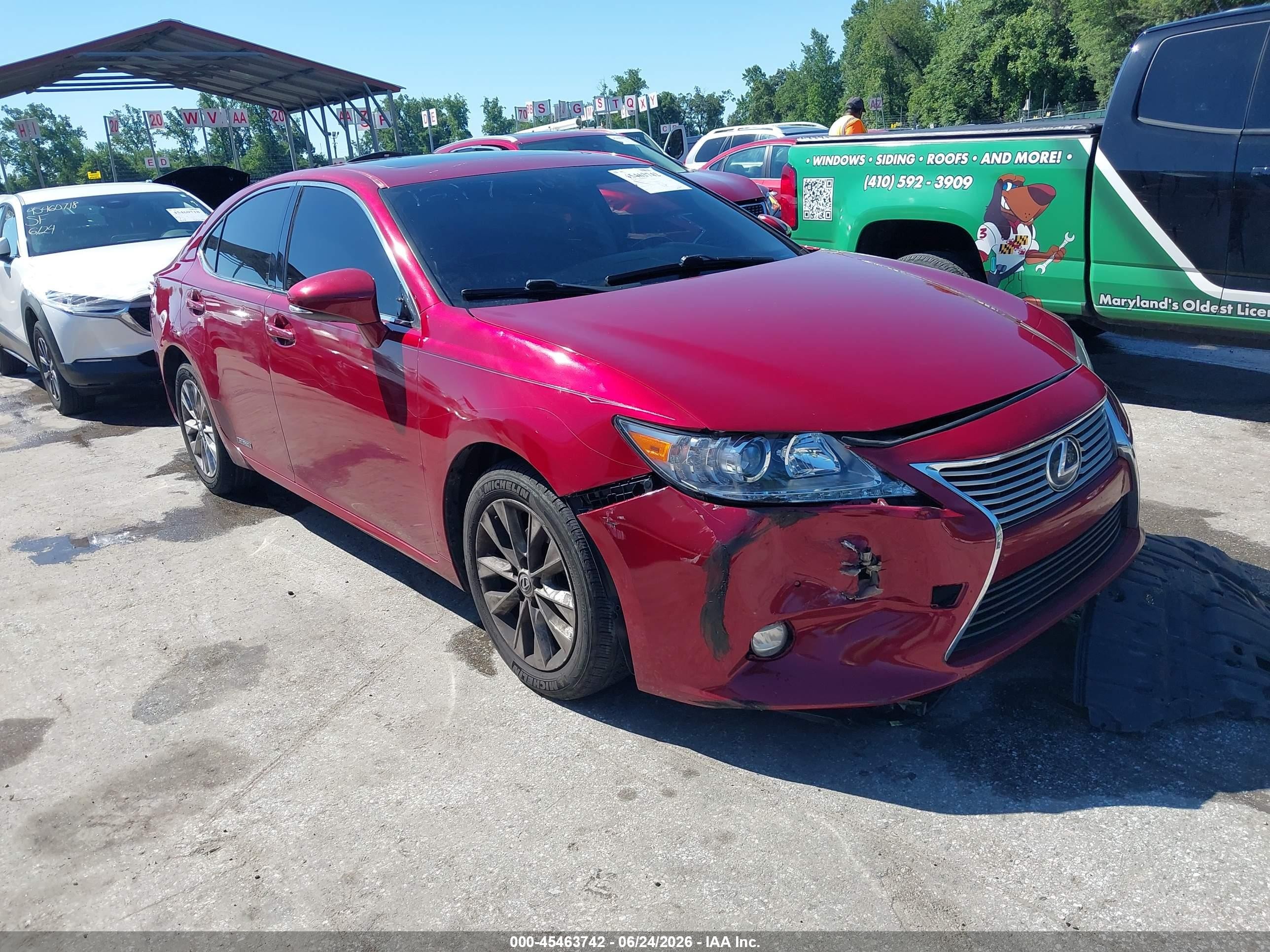 2014 Lexus ES 300h, VIN JTHBW1GG1E2071217 — All over