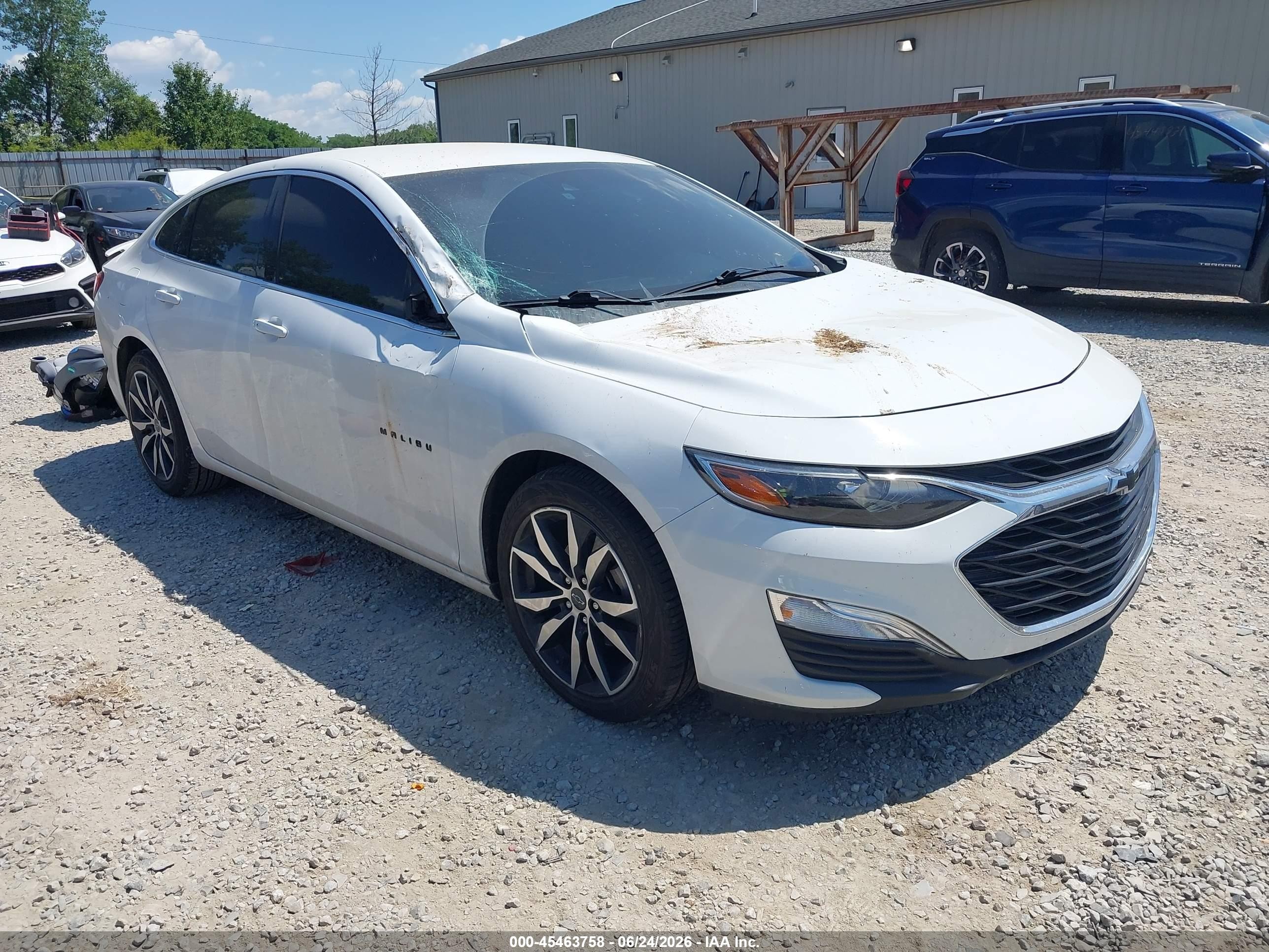 2021 Chevrolet Malibu RS, VIN 1G1ZG5ST0MF061691 — Стихия