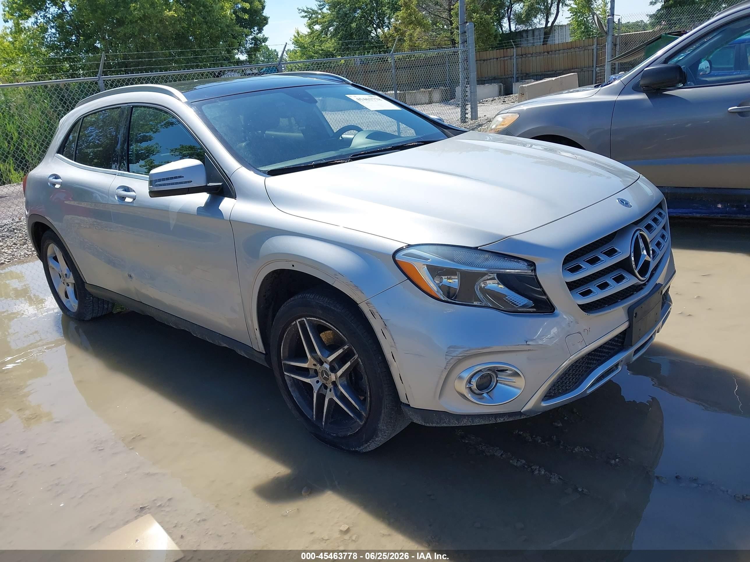 2018 Mercedes-Benz GLA 250, VIN WDCTG4GB7JJ413885 — Front end