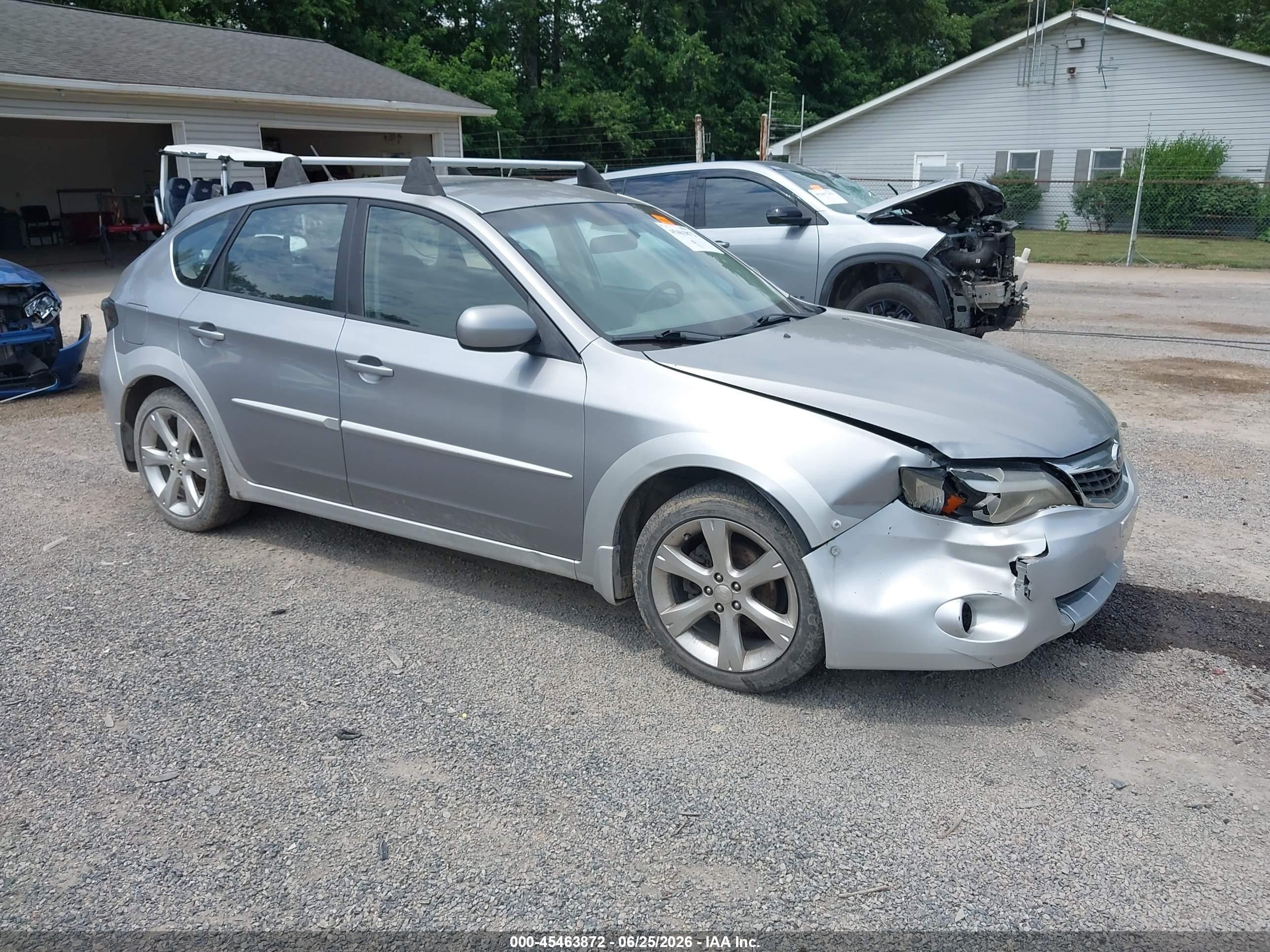 2008 Subaru Impreza Outback Special Sports, VIN JF1GH63688G824539 — Перед