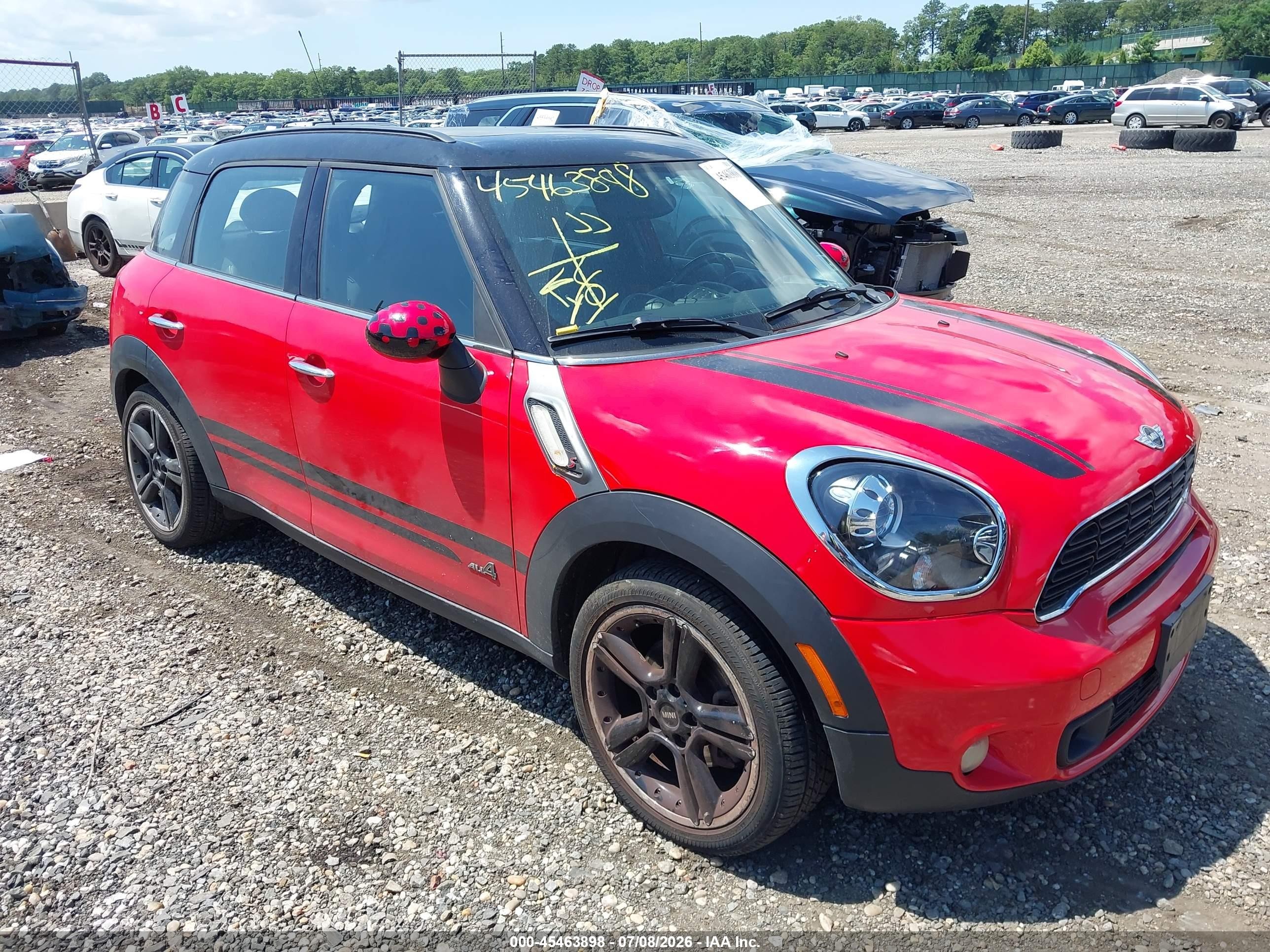 2012 MINI Countryman S, VIN WMWZC5C56CWL62139 — Normal wear