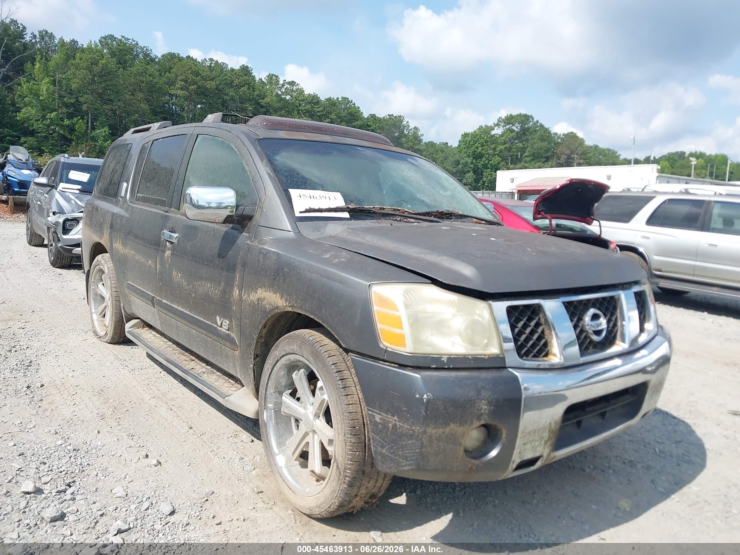 2007 Nissan Armada LE, VIN 5N1BA08A87N721792 — Normal wear