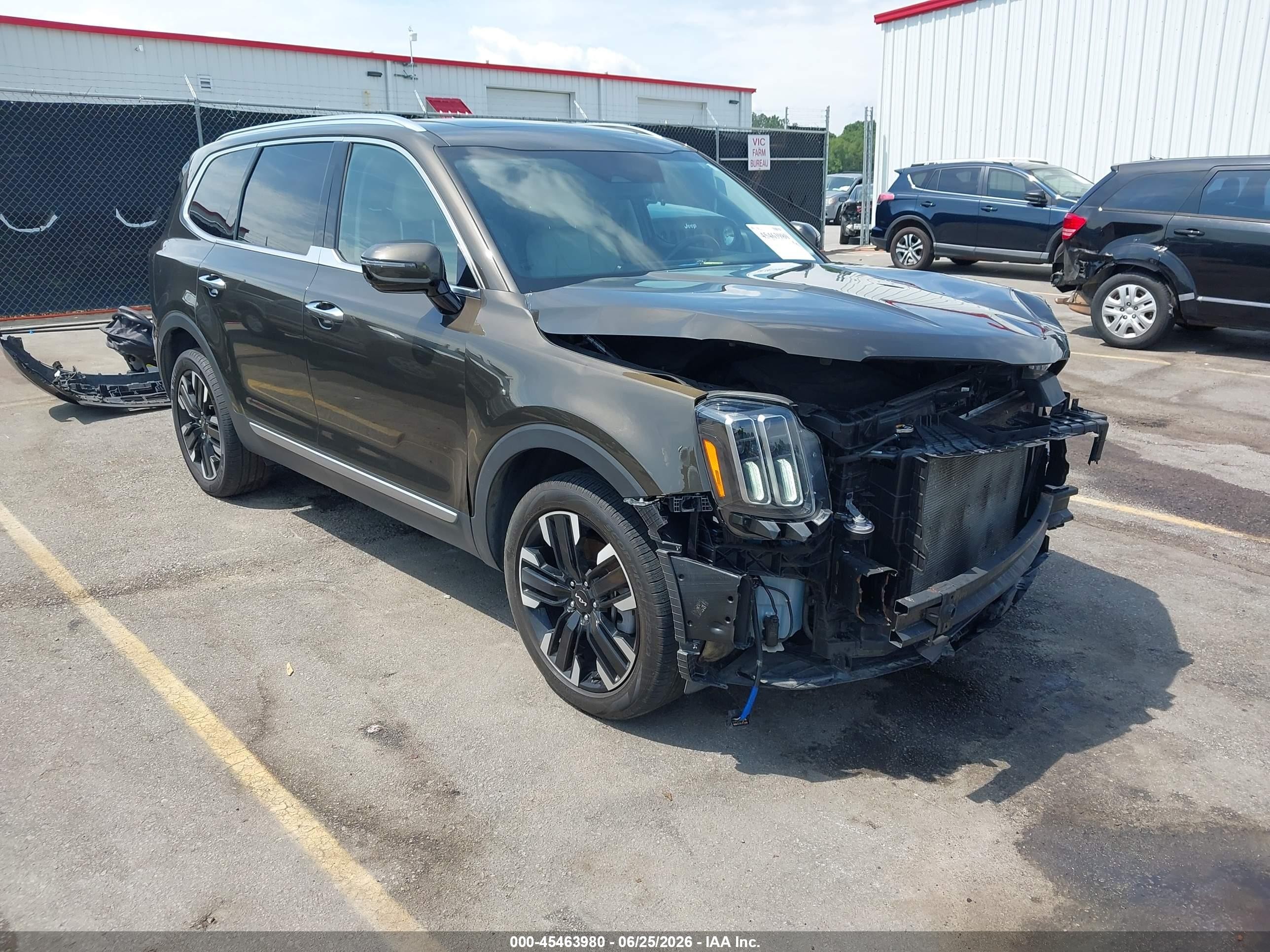 2023 Kia Telluride SX, VIN 5XYP54GC7PG367344 — Front end