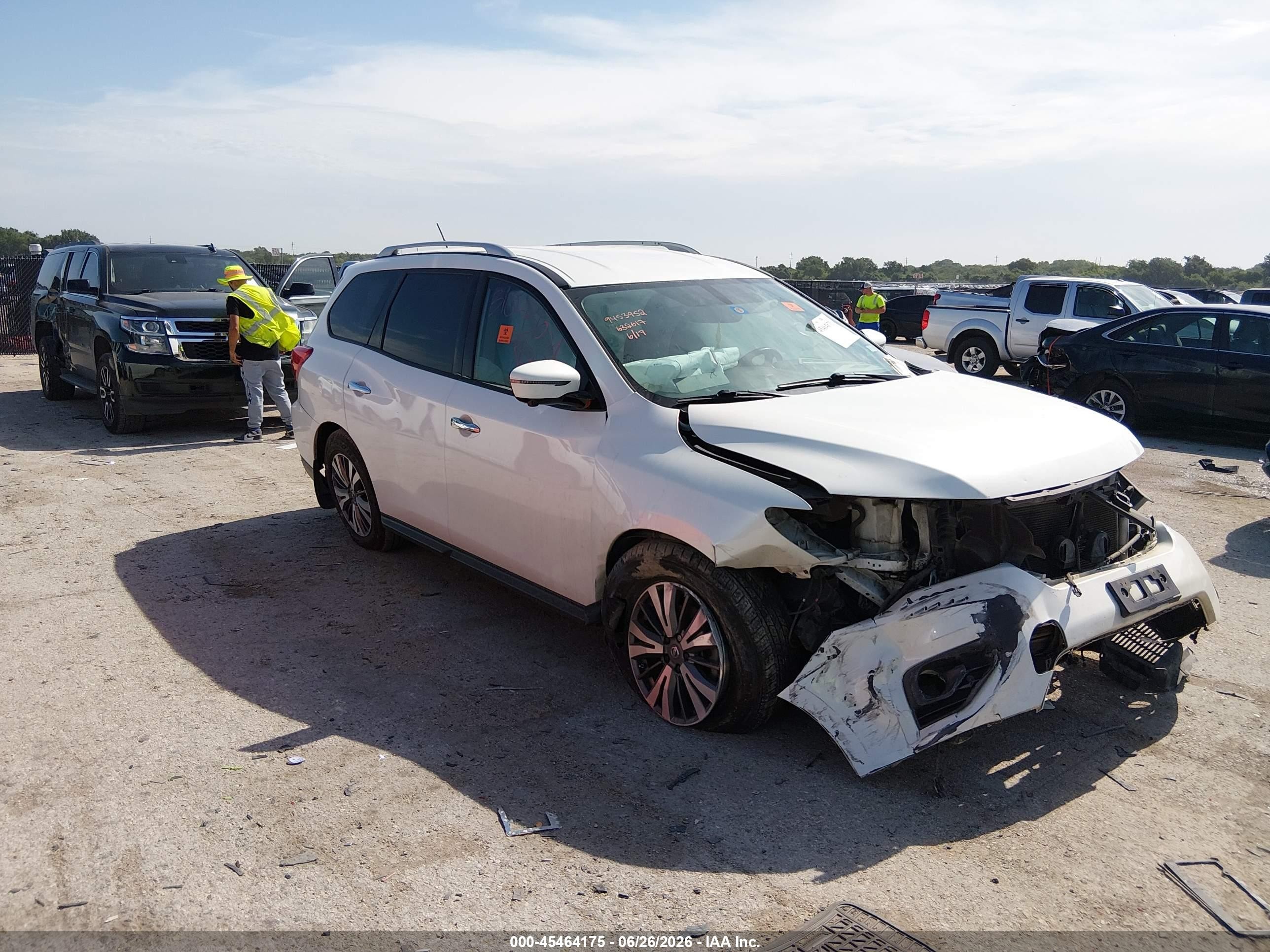 2017 Nissan Pathfinder SL, VIN 5N1DR2MN1HC632617 — Biohazard / chemical