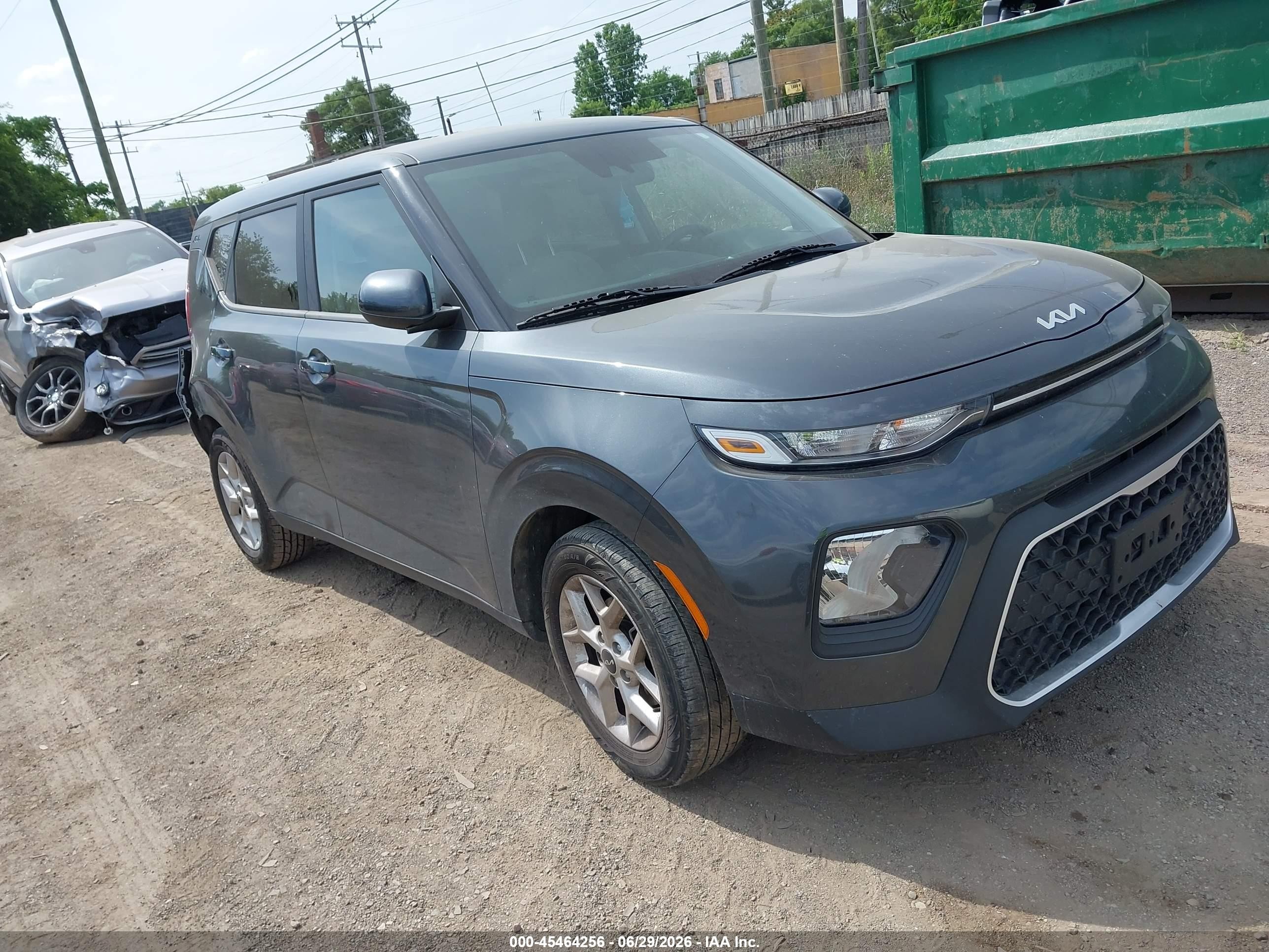 2022 Kia Soul X-Line, VIN KNDJ23AU9N7816088 — Rear end
