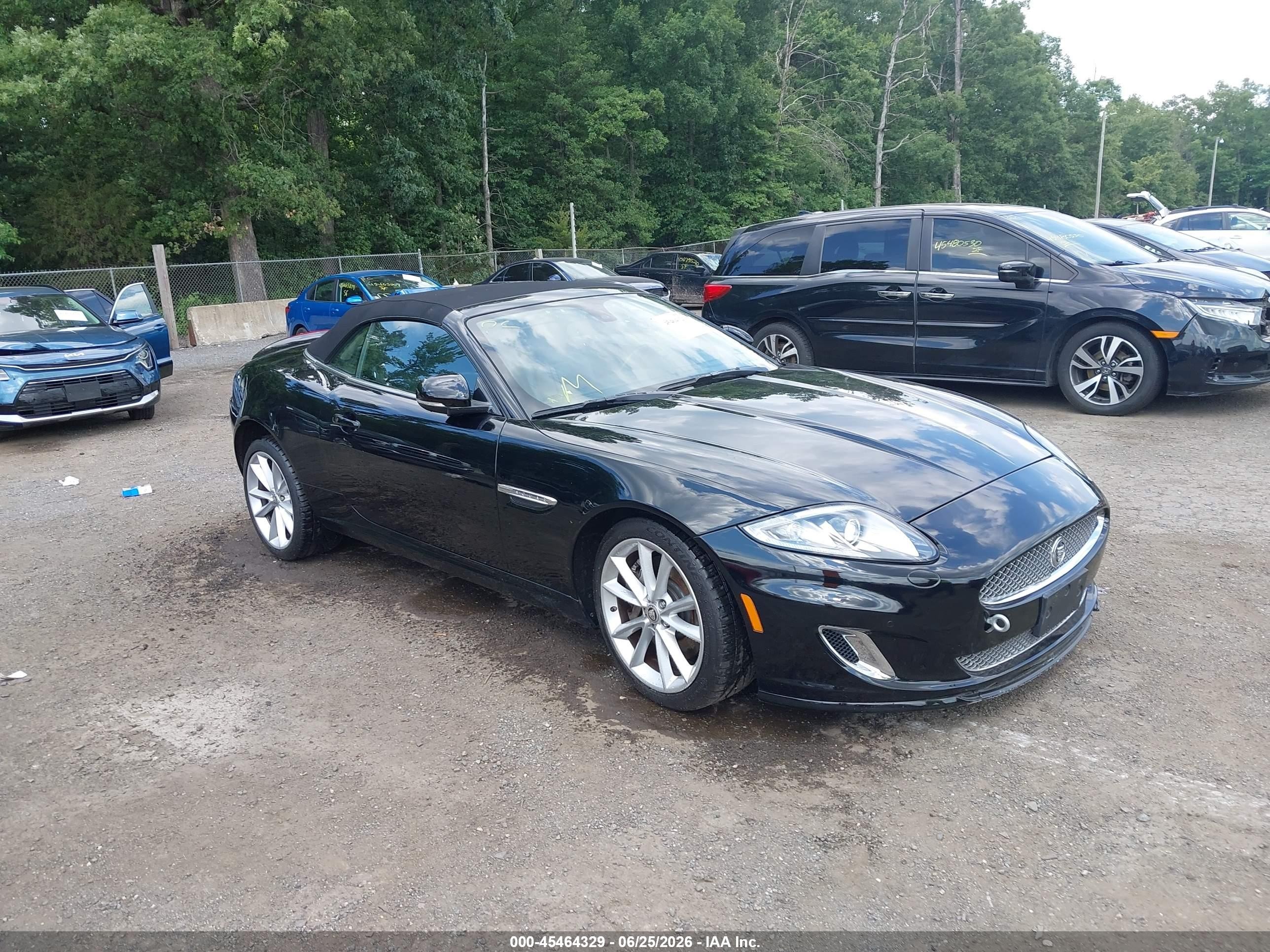 2013 Jaguar XK Touring, VIN SAJWA4EB9DLB50514 — Rear end