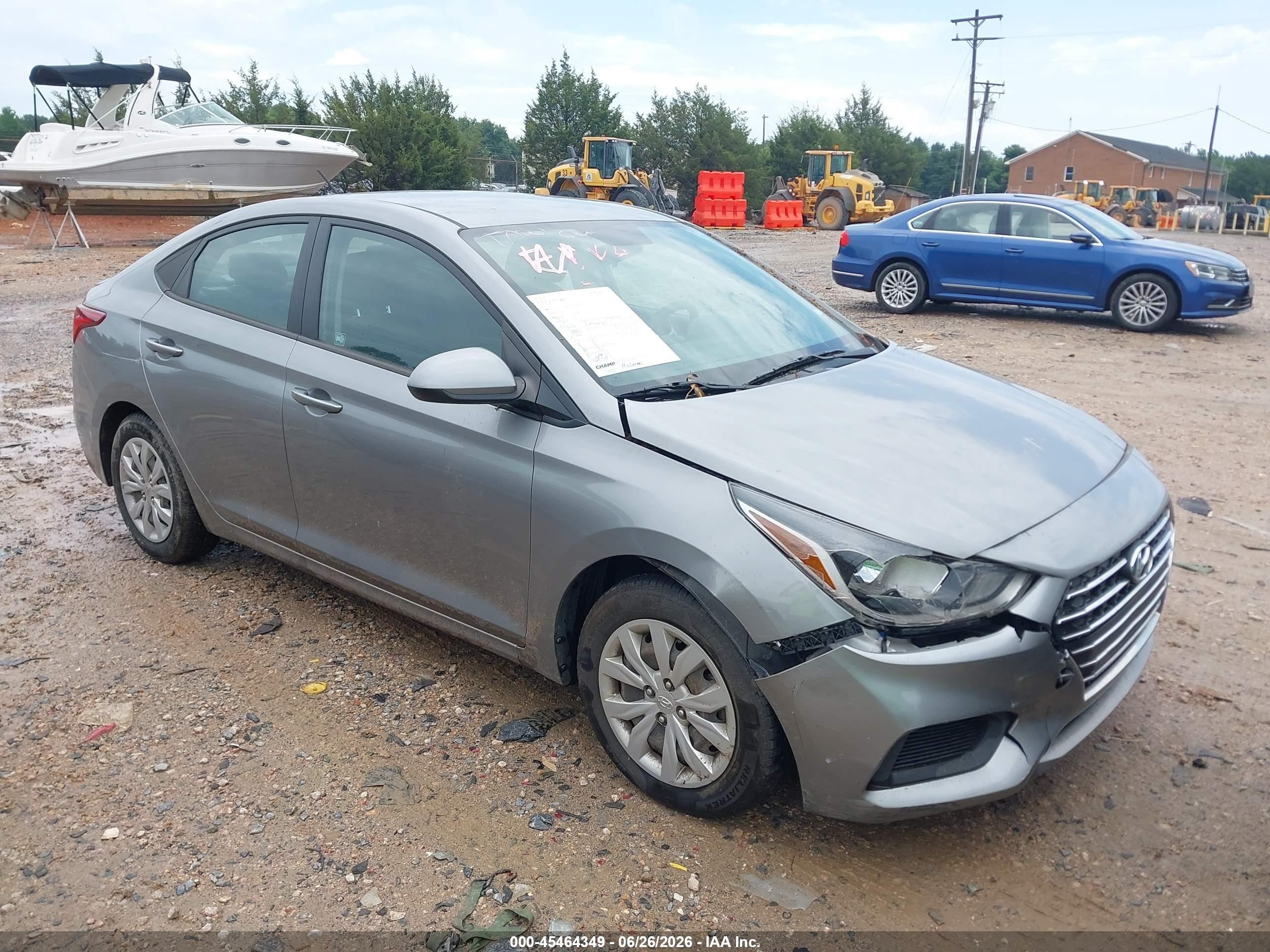 2021 Hyundai Accent SE, VIN 3KPC24A61ME139018 — Front end