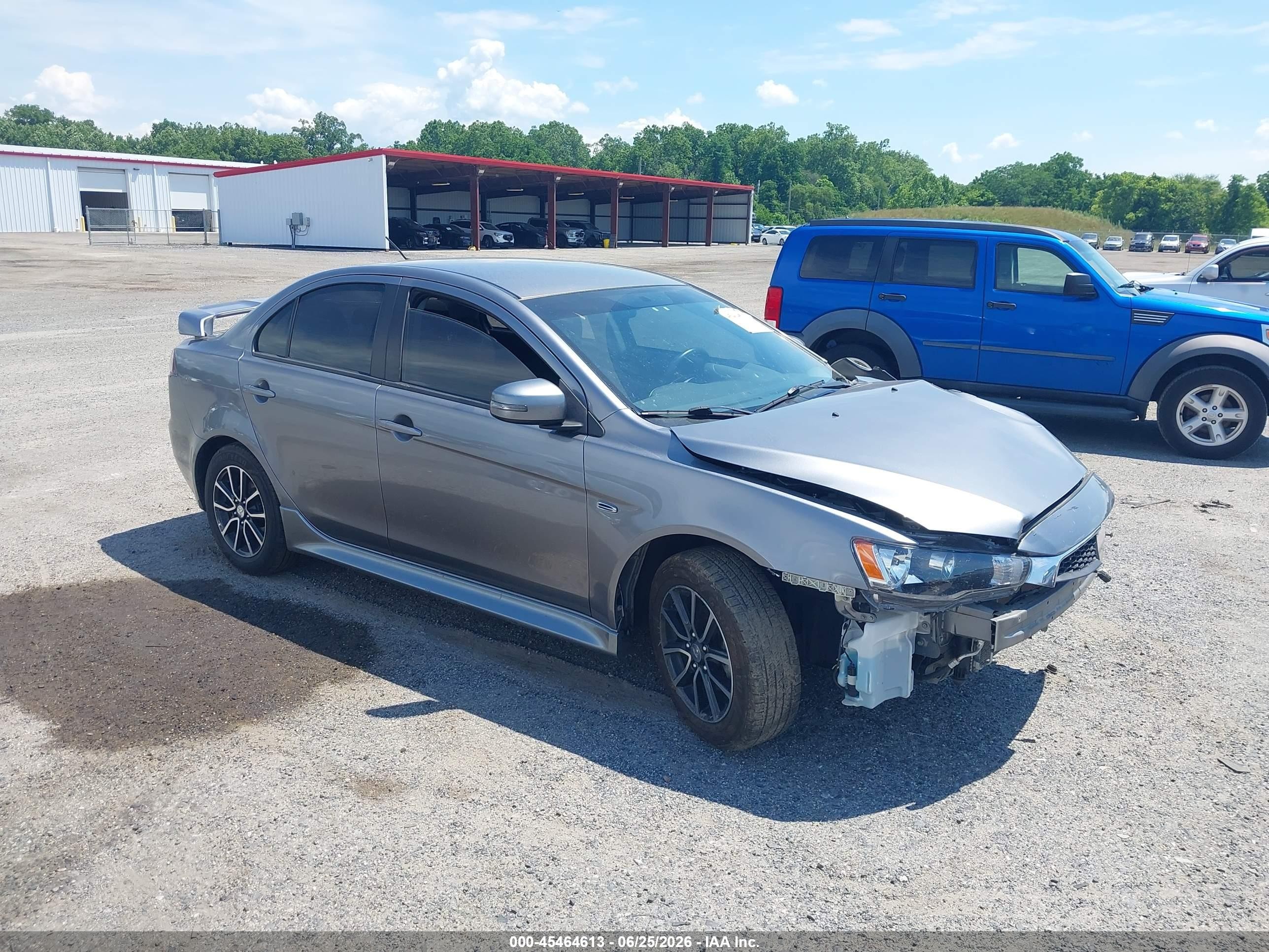 2017 Mitsubishi Lancer ES, VIN JA32U2FU8HU006103 — Front end