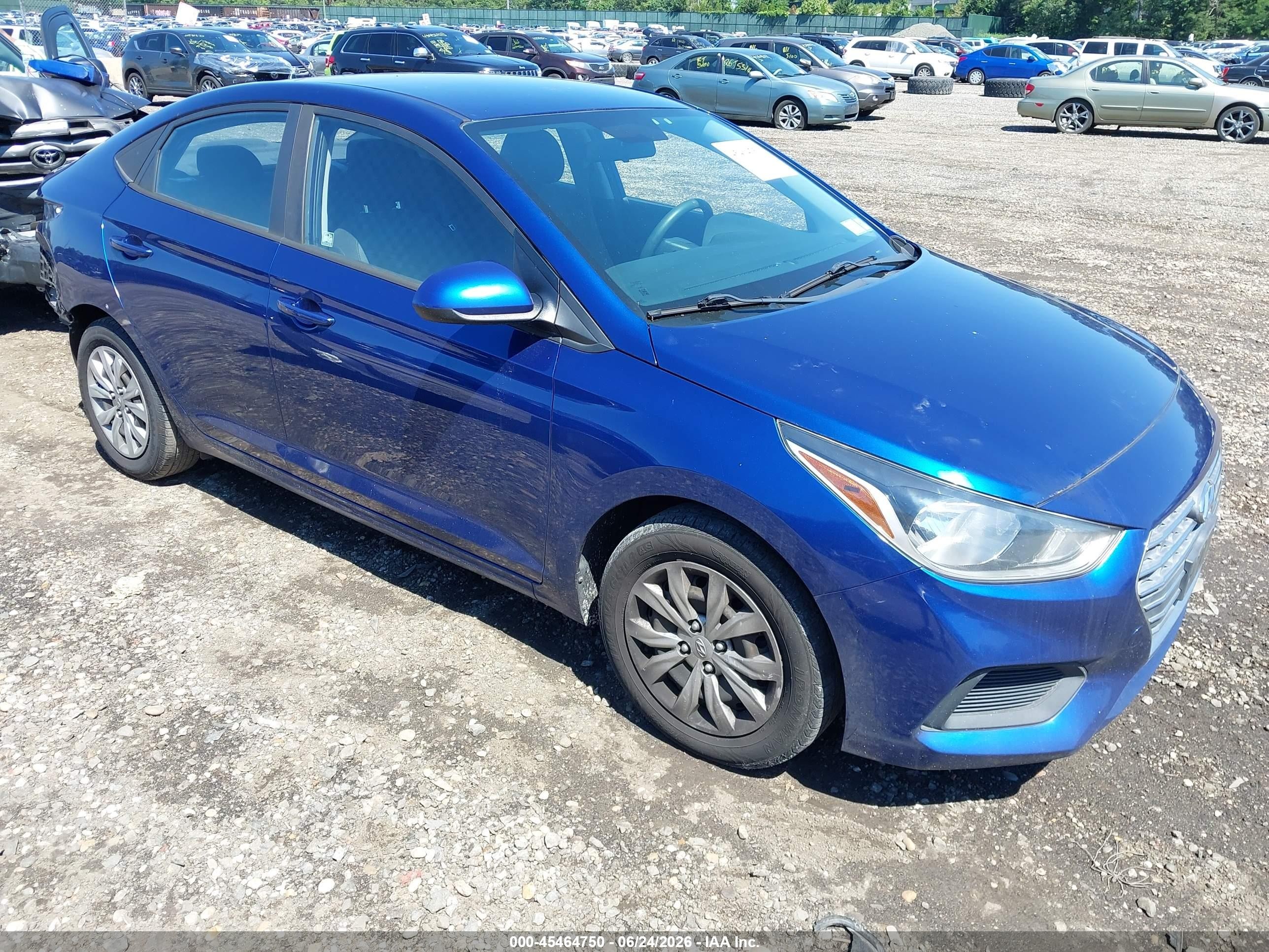 2019 Hyundai Accent SE, VIN 3KPC24A31KE072164 — All over