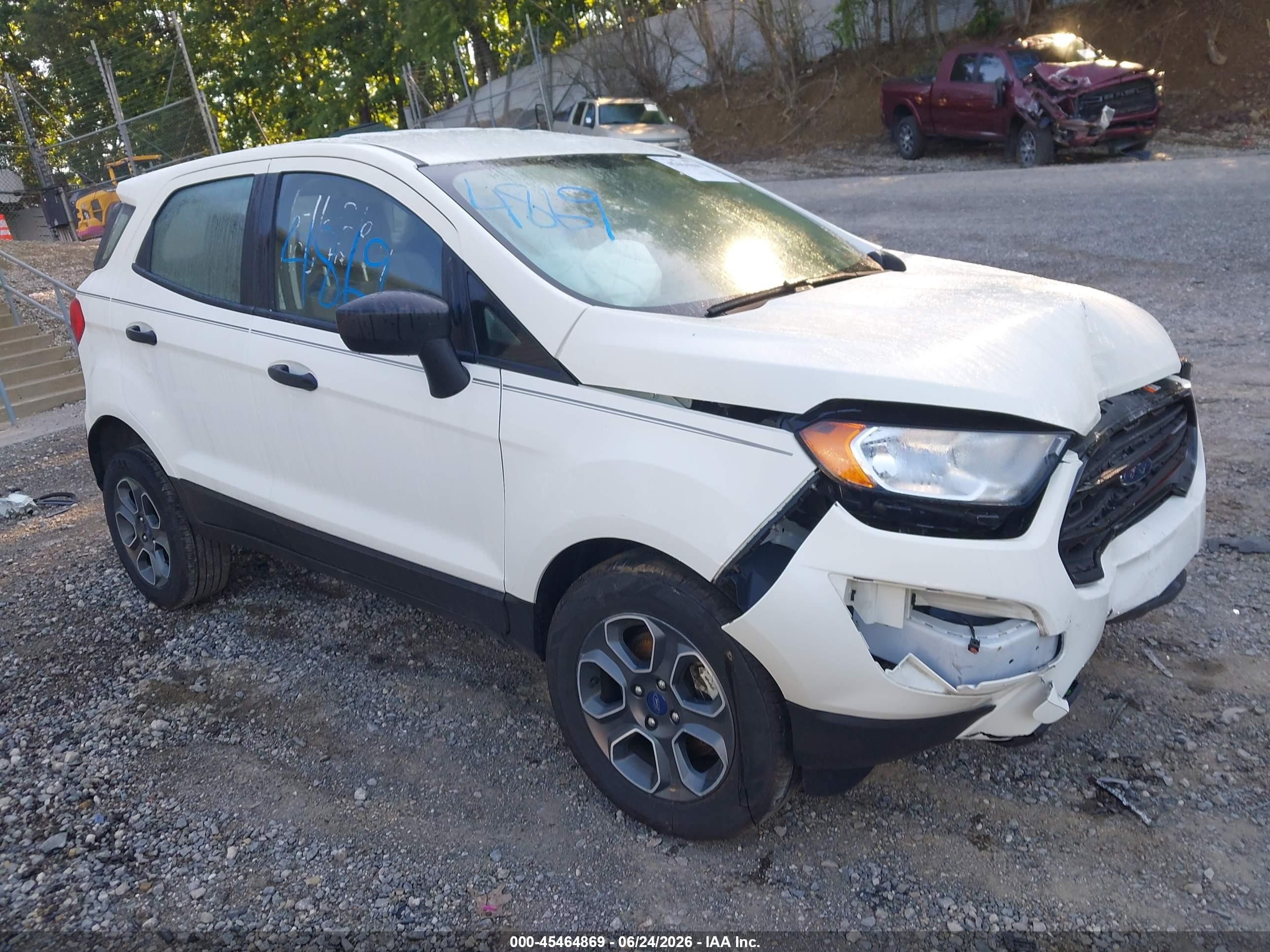 2020 Ford EcoSport S, VIN MAJ6S3FL5LC353480 — Front end