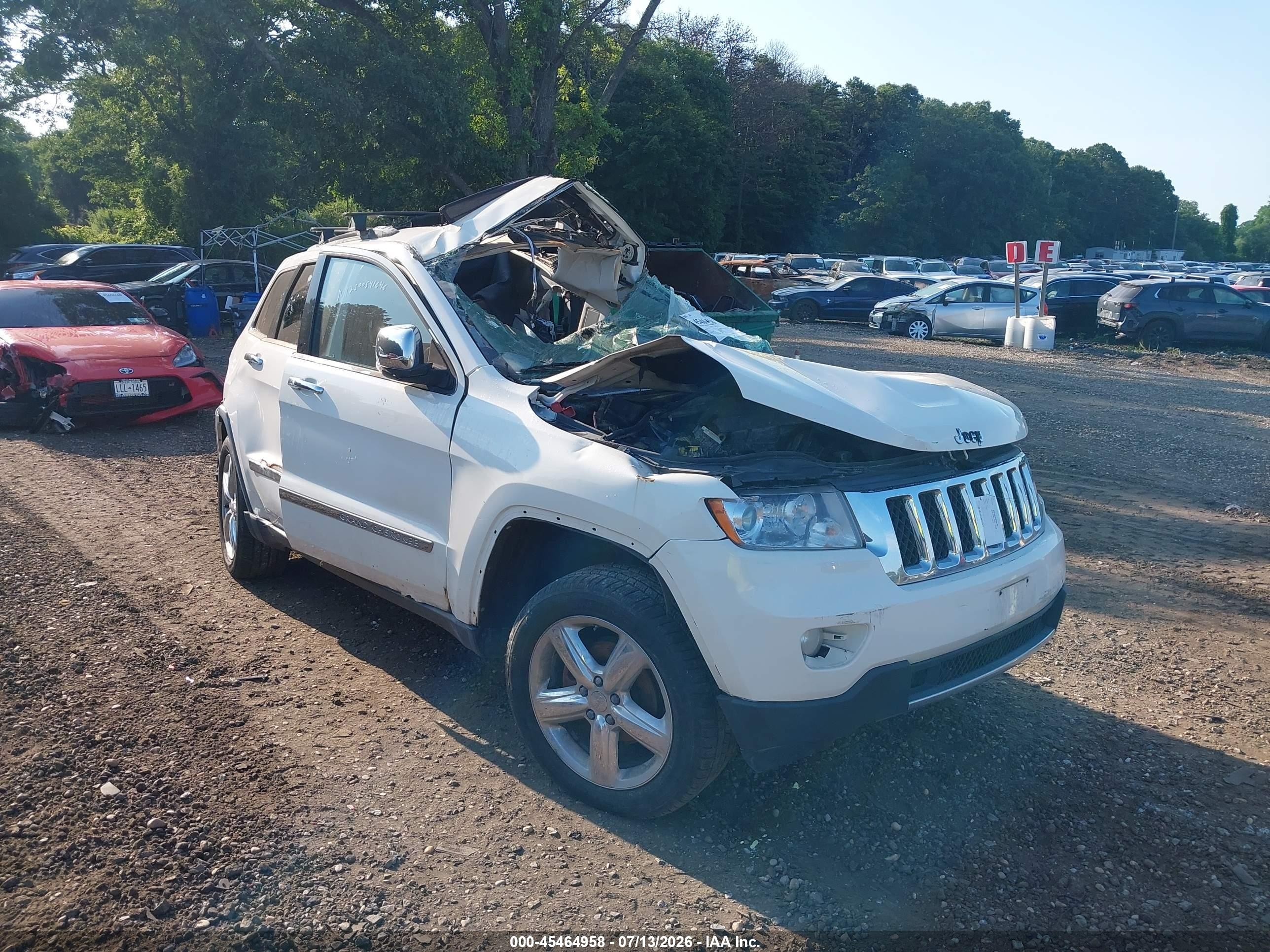 2011 Jeep Grand Cherokee Overland, VIN 1J4RR6GG3BC657826 — По всему кузову
