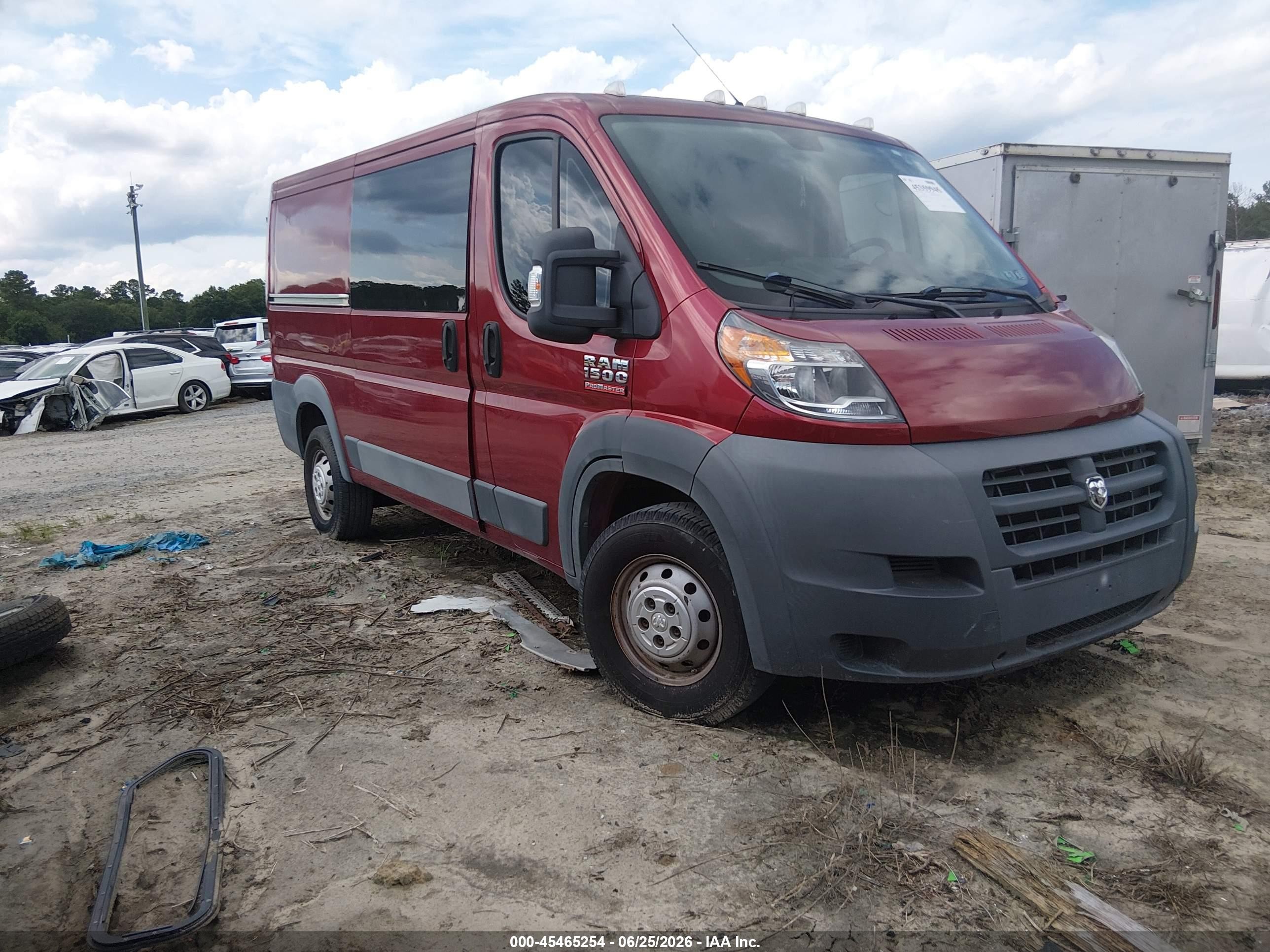 2014 Ram ProMaster Cargo, VIN 3C6TRVAG1EE108256 — Normal wear