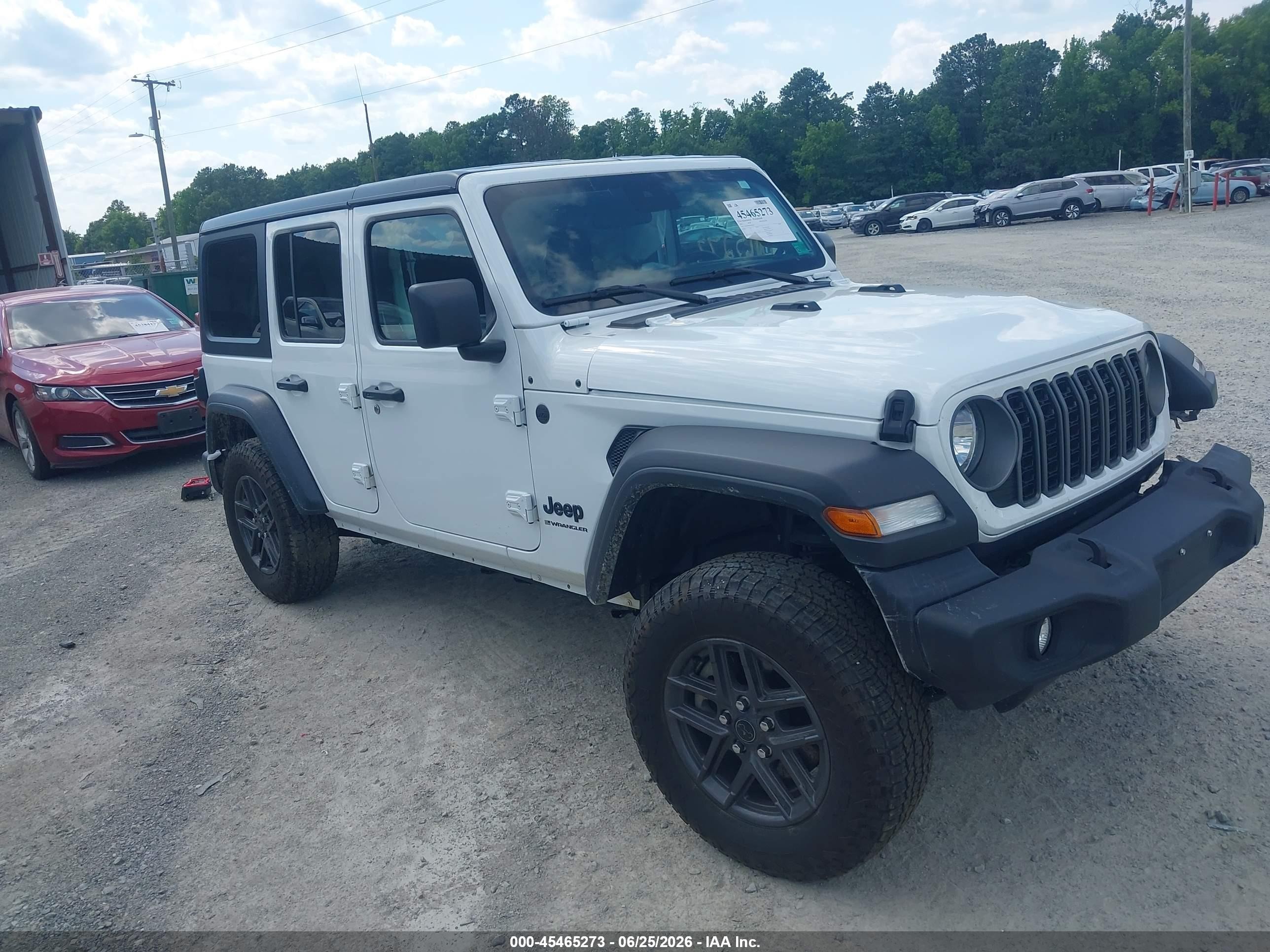 2025 Jeep Wrangler Sport, VIN 1C4PJXDN6SW501856 — All over