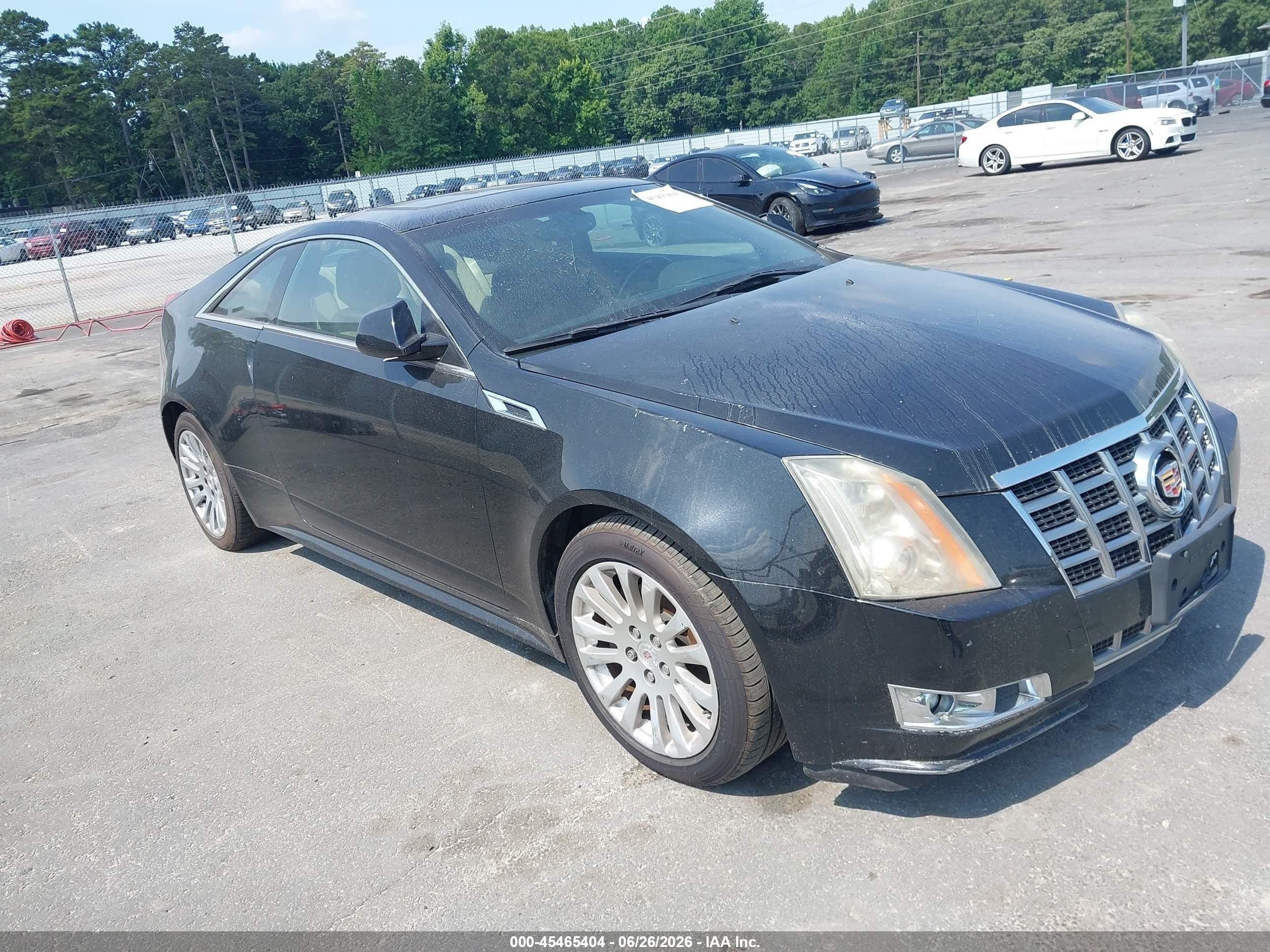 2013 Cadillac CTS Performance, VIN 1G6DK1E31D0177945 — Repossession