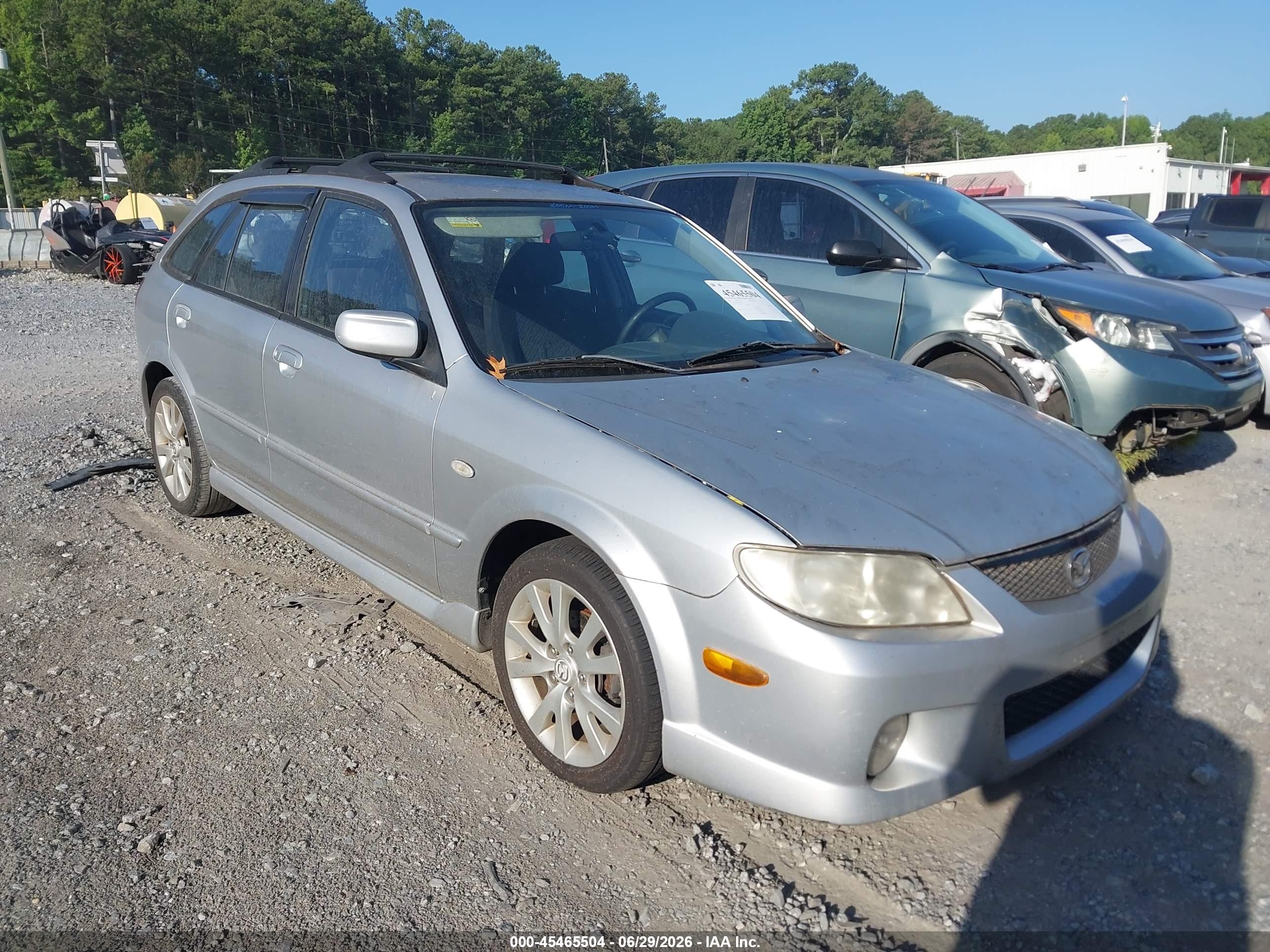 2003 Mazda Protege, VIN JM1BJ245431120972 — Обычный износ