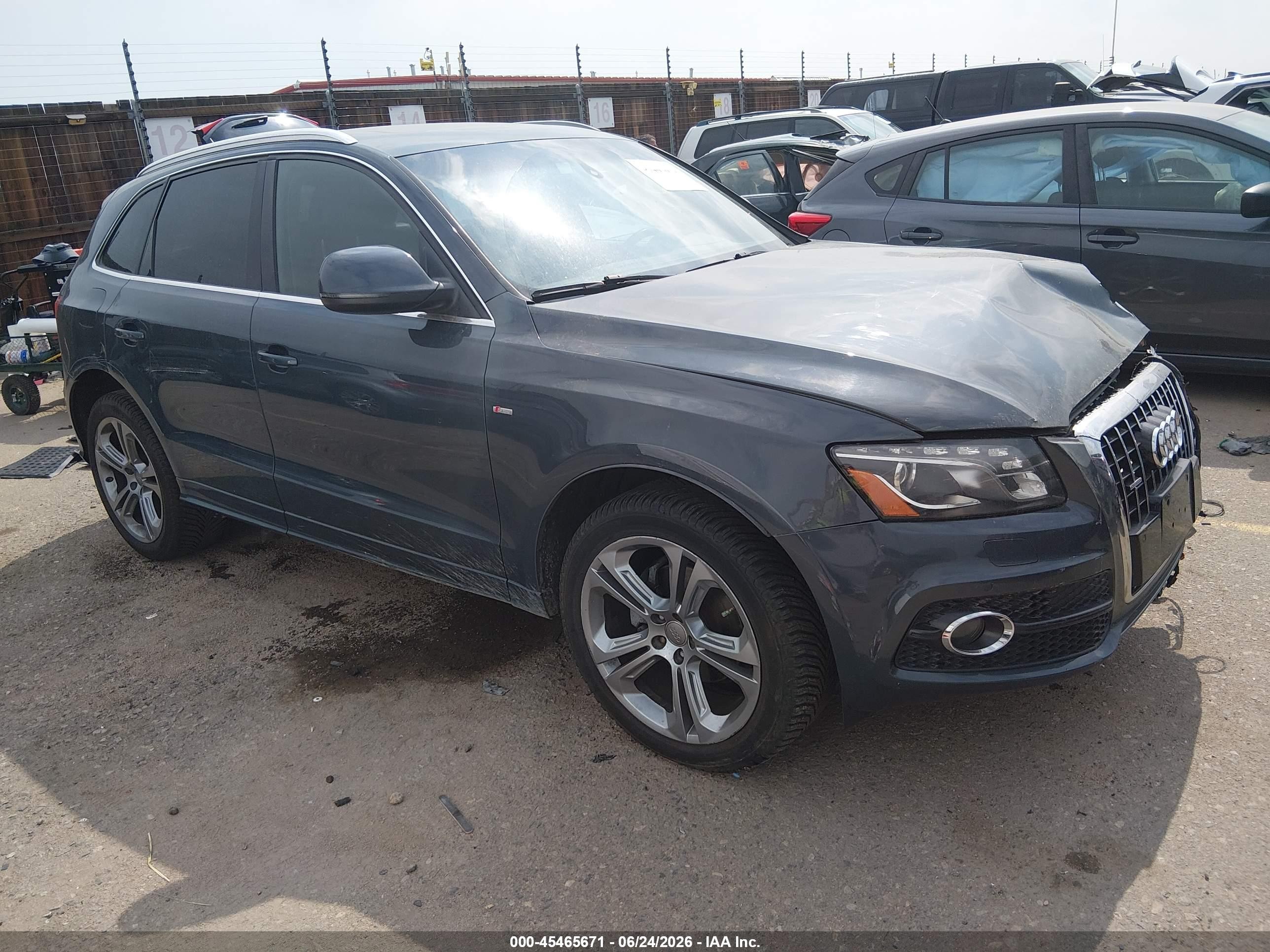 2009 Audi Q5 Premium, VIN WA1KK78R39A029296 — Front end