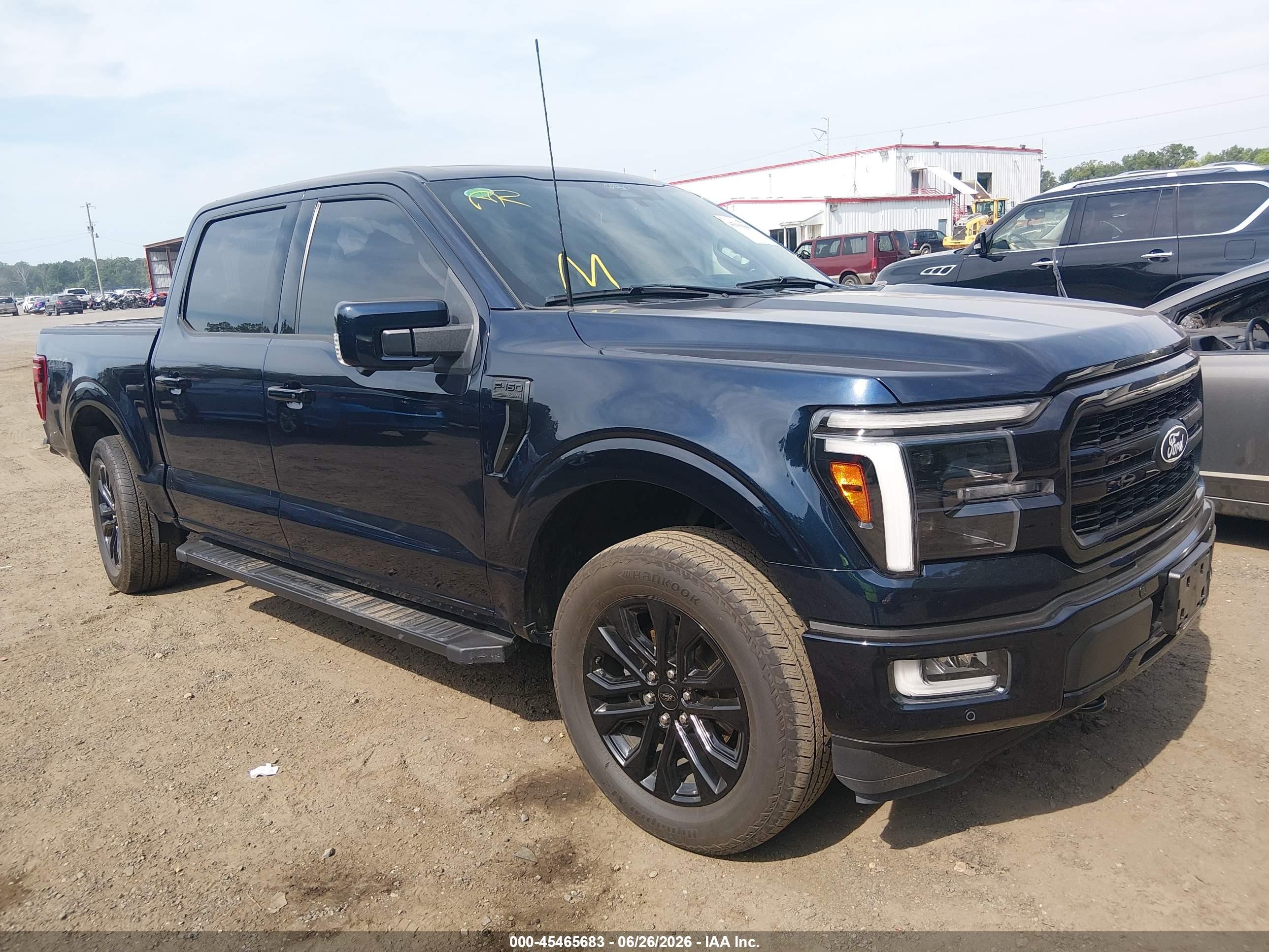 2024 Ford F-150 Lariat, VIN 1FTFW5L82RFB78803 — Side