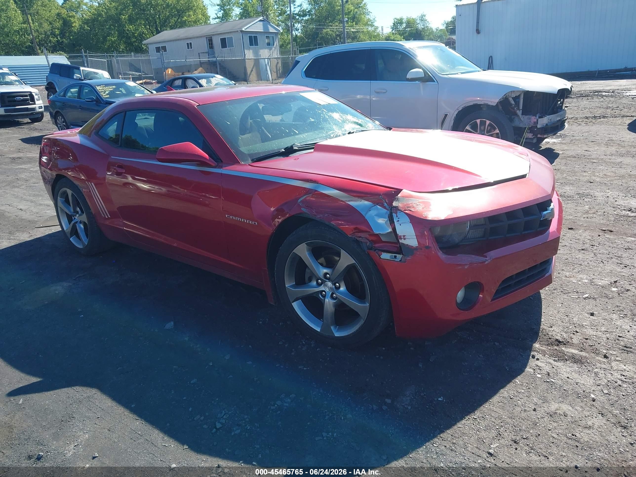2012 Chevrolet Camaro 1LT, VIN 2G1FB1E32C9191095 — Front end