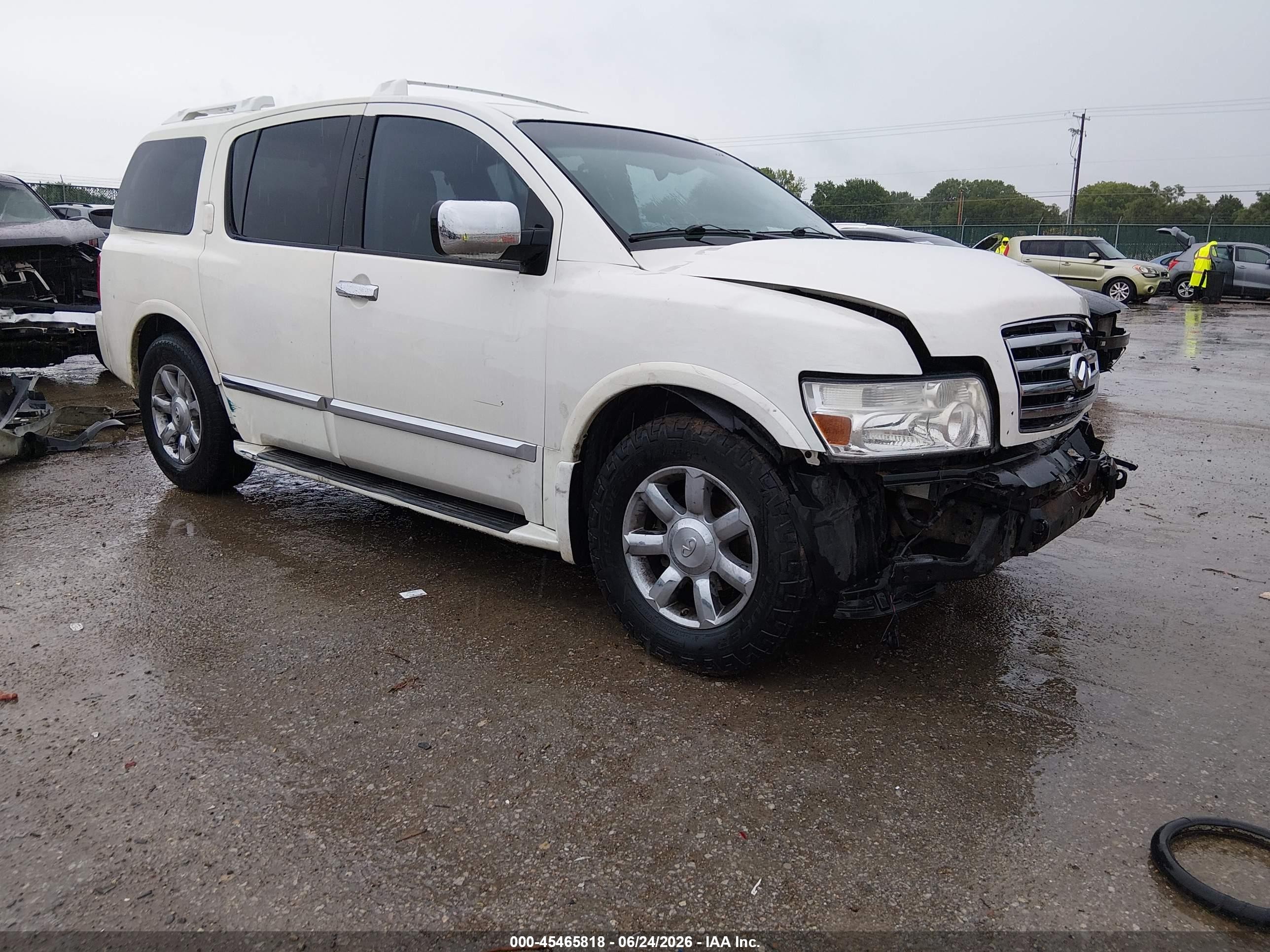 2006 Infiniti QX56, VIN 5N3AA08A26N803566 — Front end