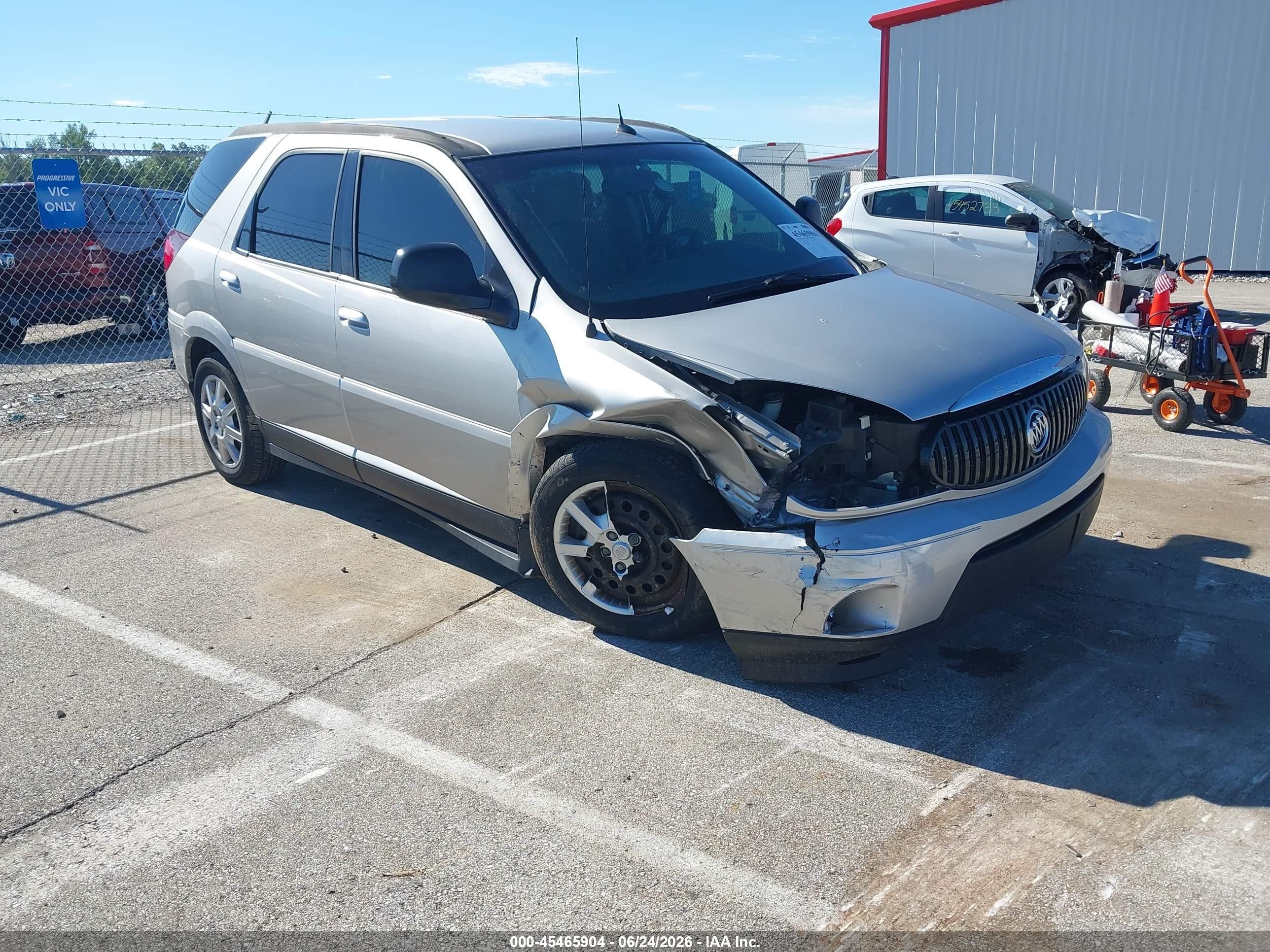 2006 Buick Rendezvous, VIN 3G5DA03L06S549971 — Front end